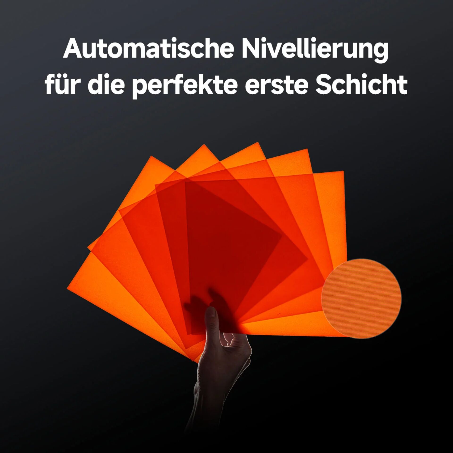 Hinges, Orange sheets, Color sample, Prototyping material, Graphic fan