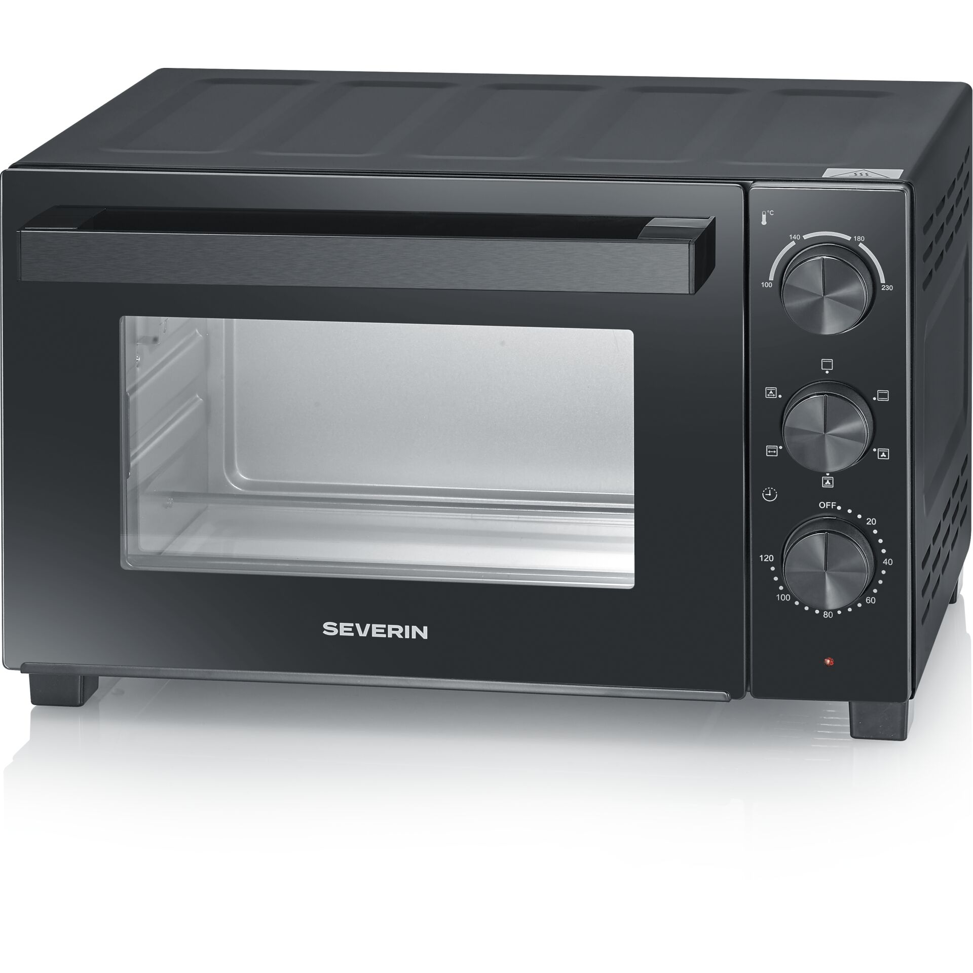 Backofen, Toaster-Backofen, Küchengerät, Kompaktbackofen, Edelstahloptik