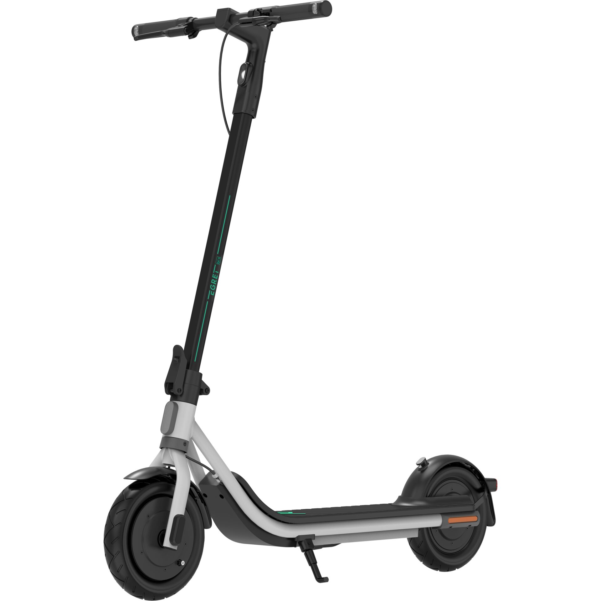 E-Scooter, Elektroroller, Schwarz, Großes-Rad, Klappbar