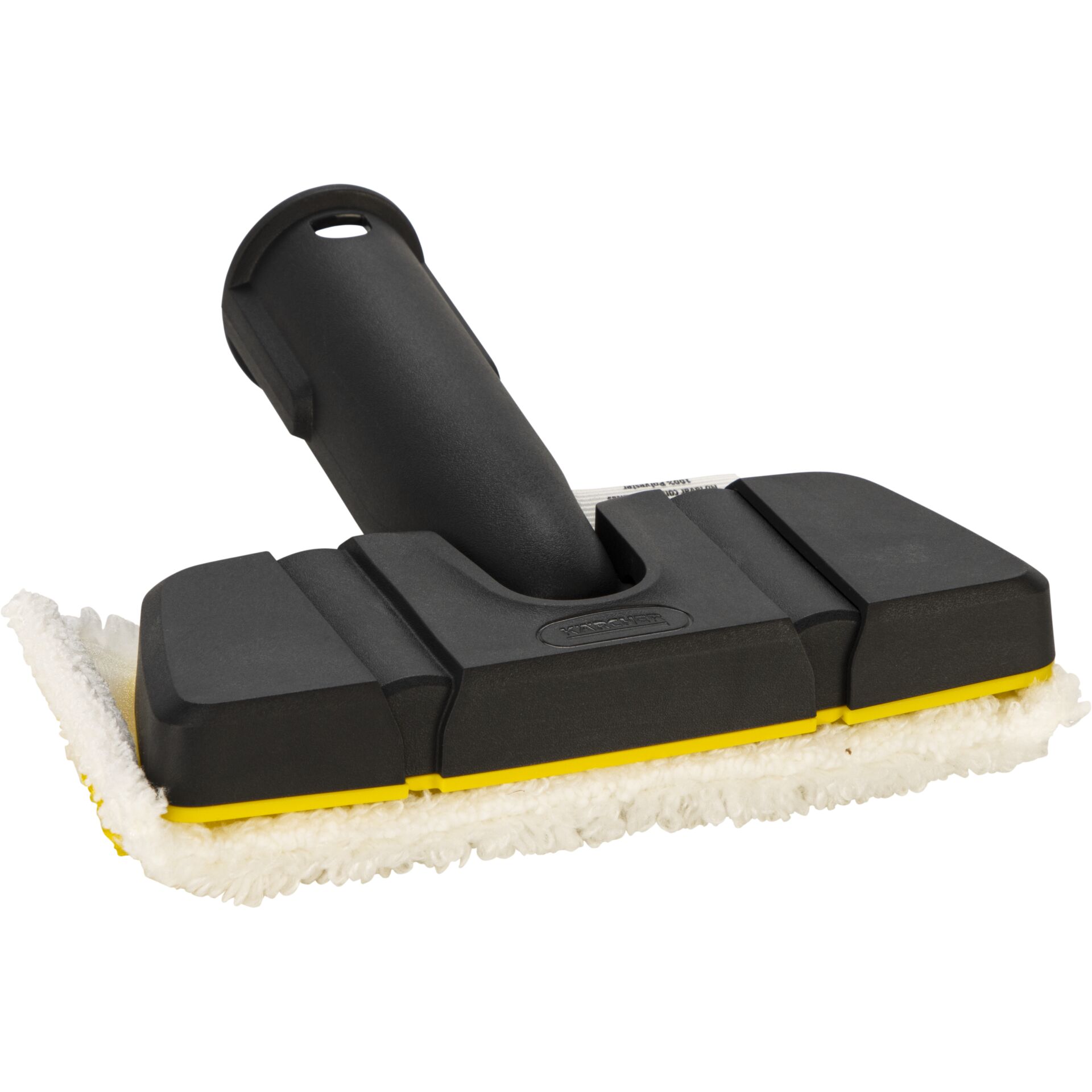 Moppkopf, Fensterreinigung, Mikrofaser, Schwarz, Klemmhalterung
