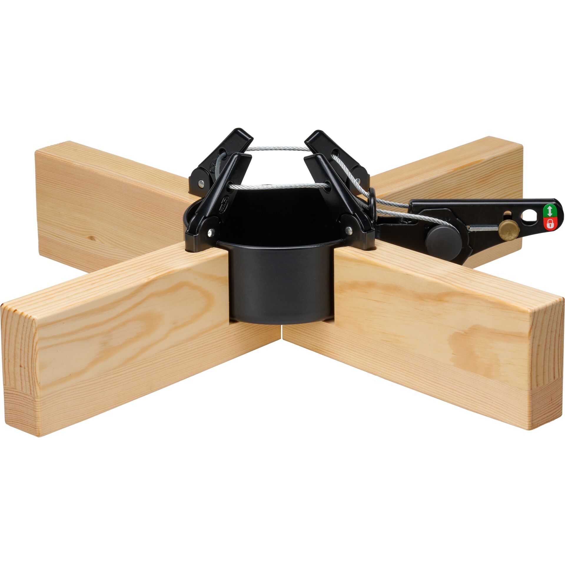 Holzbasissystem, Klemmaufsatz, Schraubenspannung, Montagehilfe, Holzverbinder