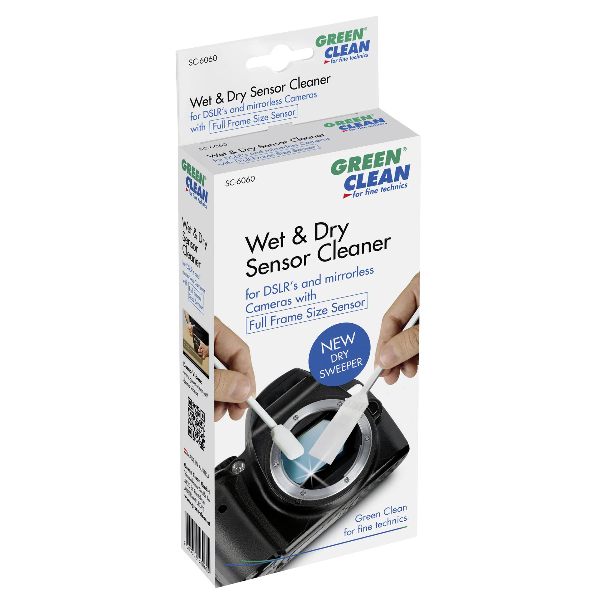 1x4 Green Clean Sensor-Cleaner  wet + dry full size