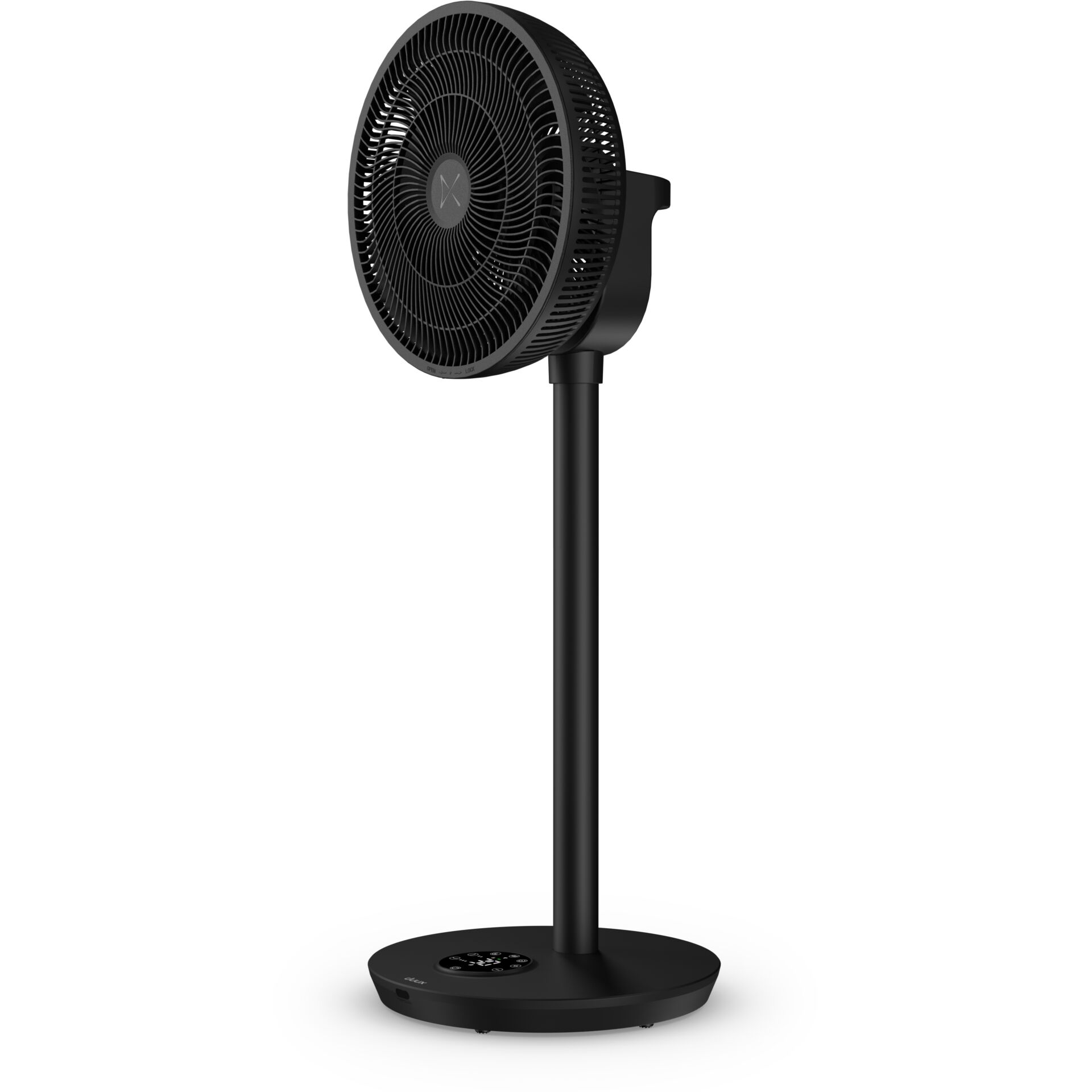 Ventilator, Standing fan, Oscillating, Höhenverstellbar, Smartsteuerung, Ventilator, Standventilator, Schwarz, verstellbar, Standventilator