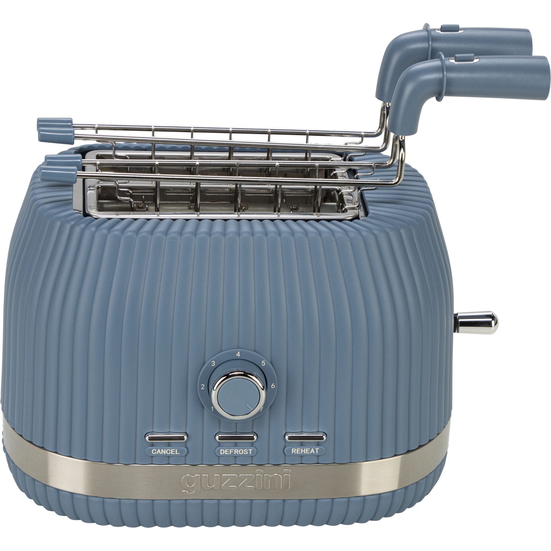 Toaster, Blau, Kompakt, Kabellos?, Rippenstruktur