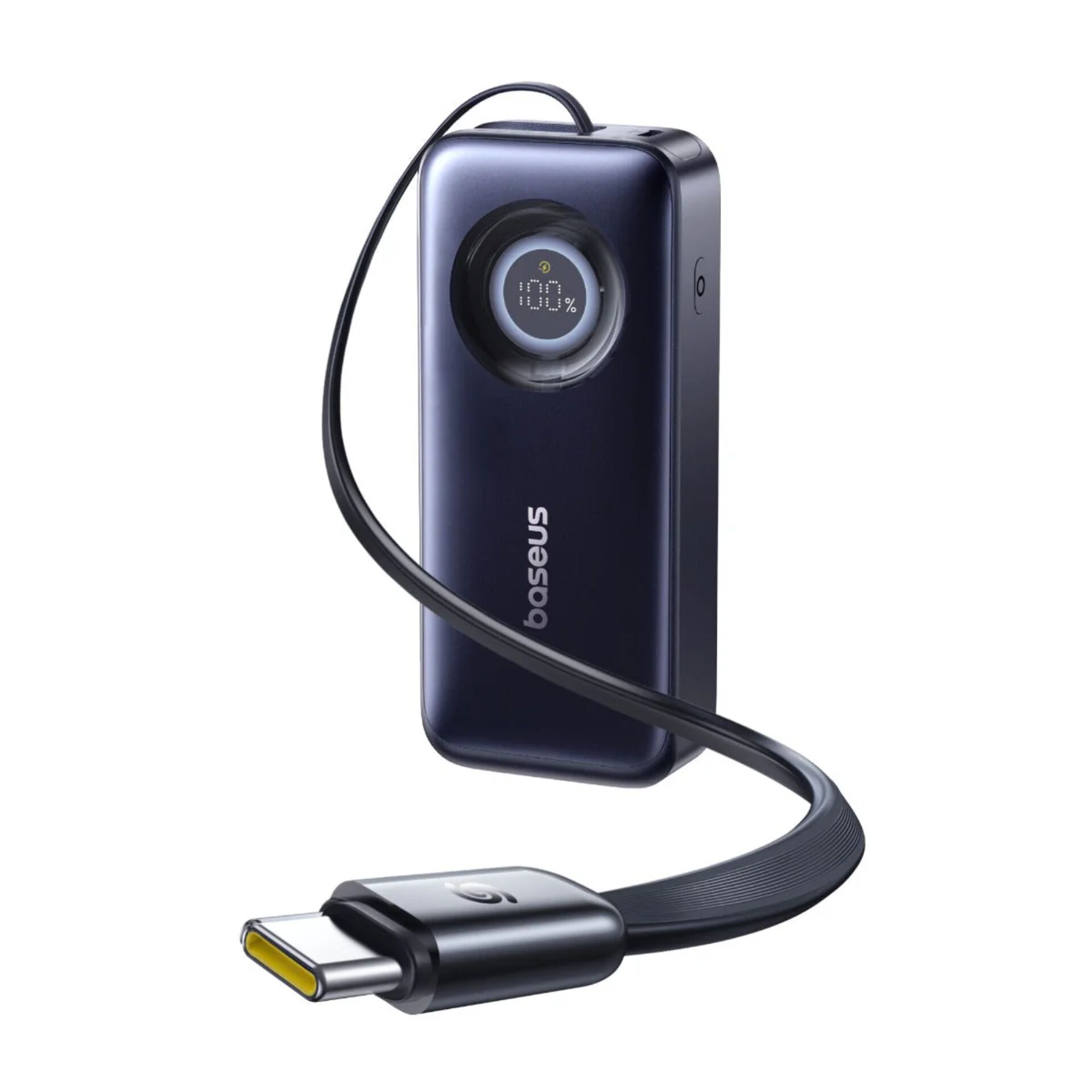 Ladegerät, Powerbank, USB-C, Display, Kabel
