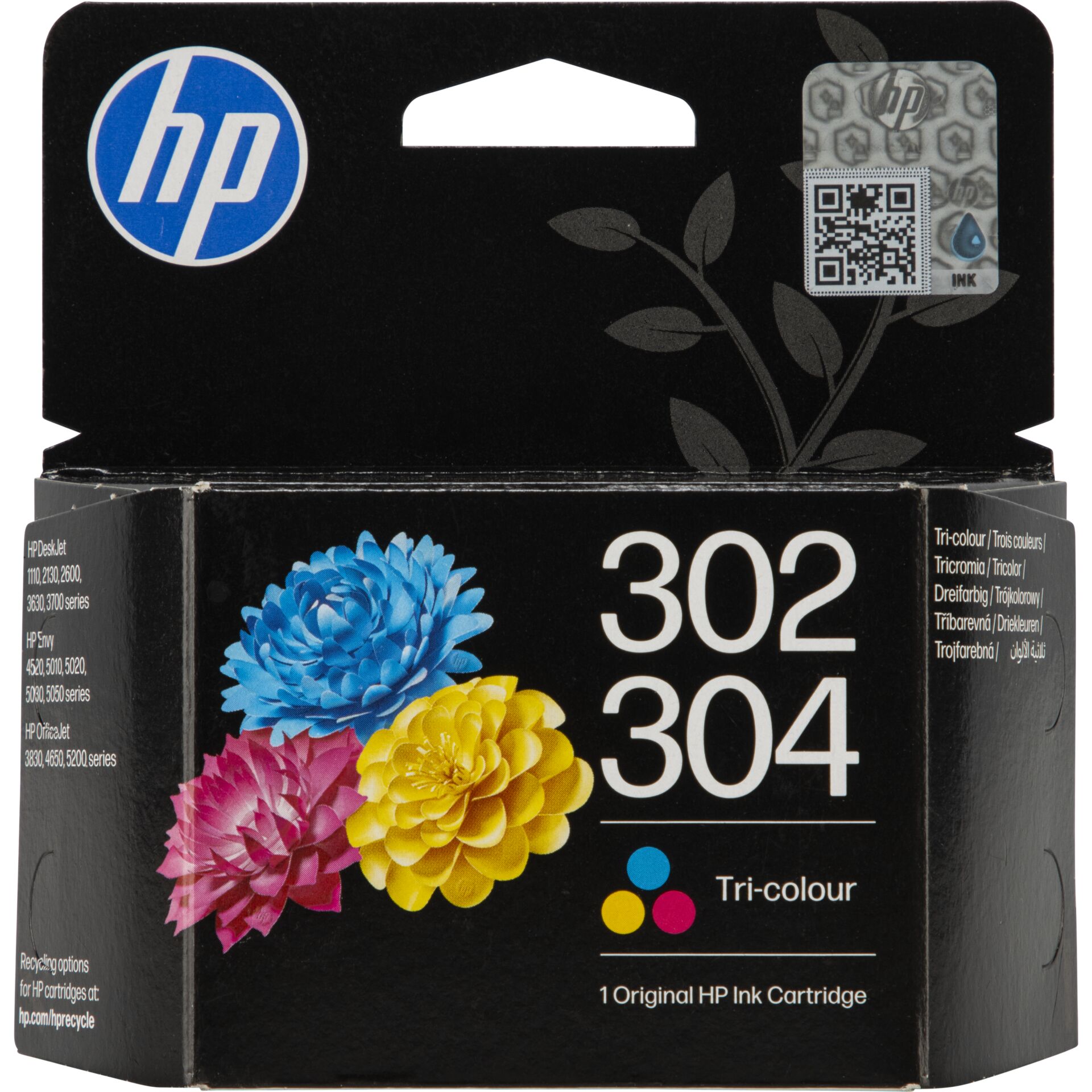 HP Tintenpatrone,  Dreifarbig, 302 304, Farbpatrone, Druckerzubehör