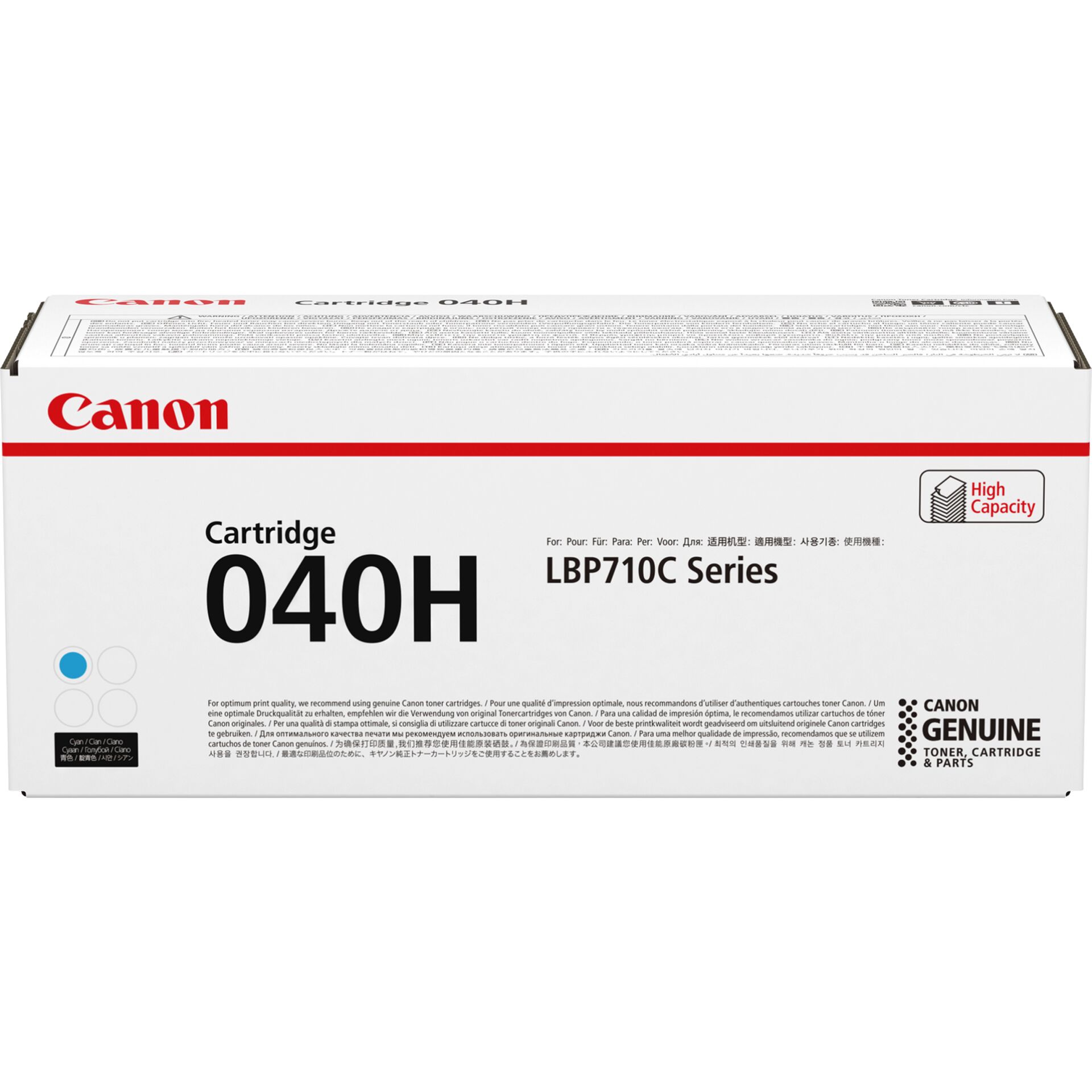 Canon Toner Cartridge 040 H C  cyan