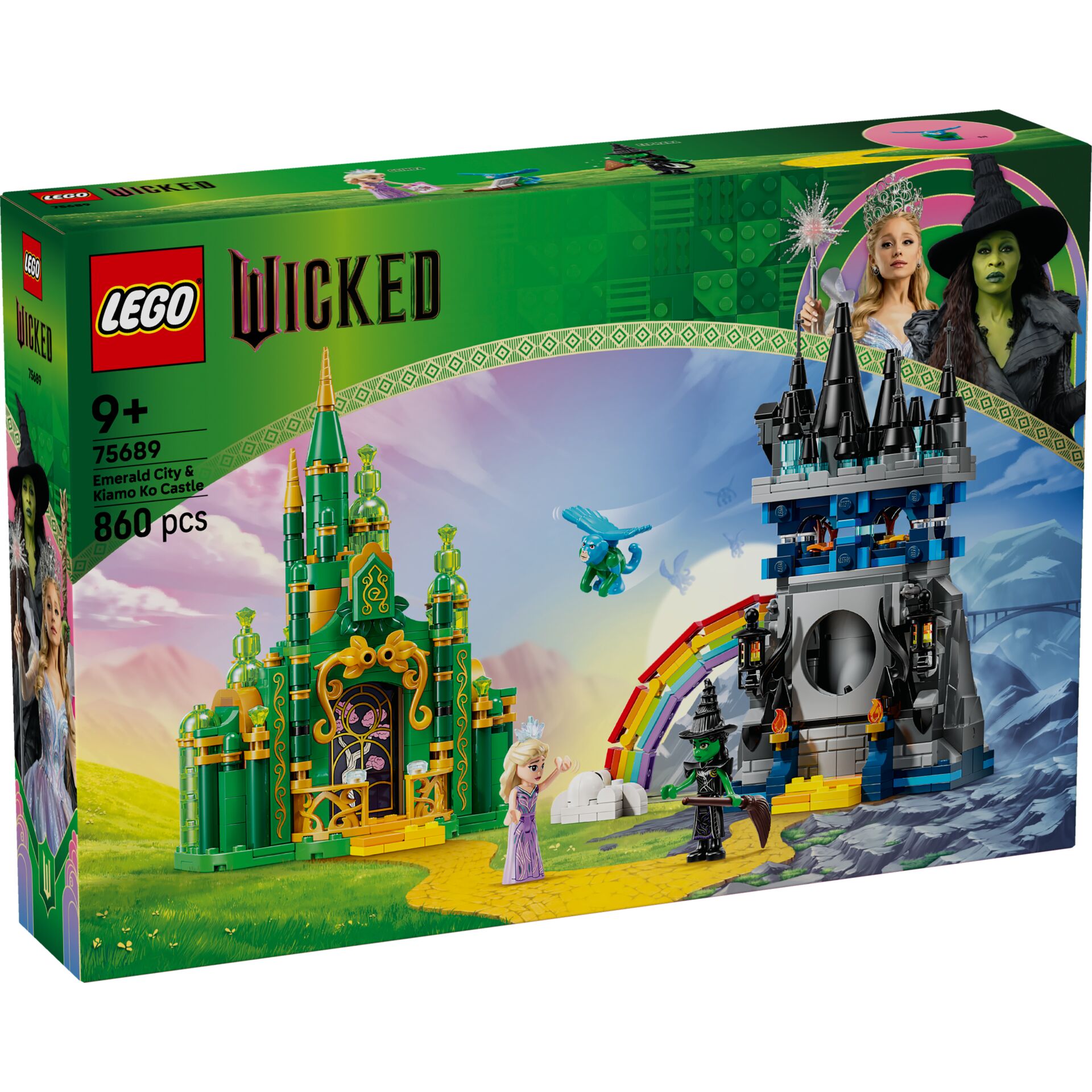 Lego, Wicked Set, Burg, Emerald City, 860 Stk