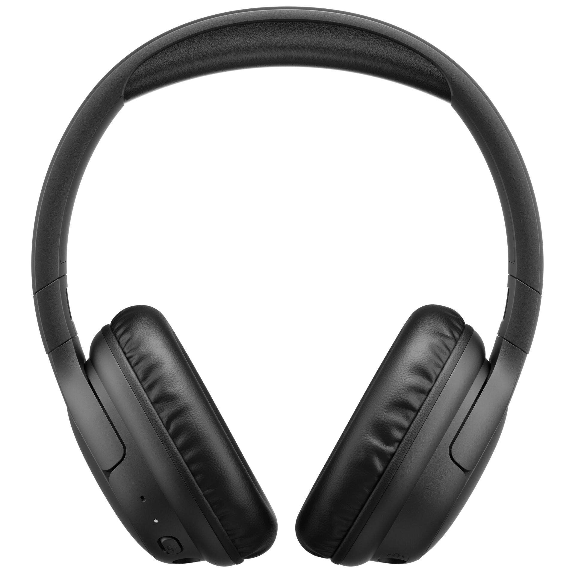Kopfhörer, Over-Ear, Bluetooth, Schwarz, Kunstleder