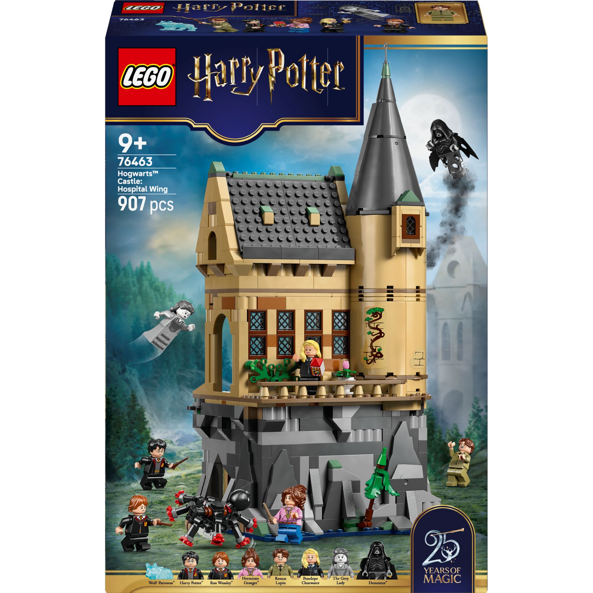 Harry Potter lego set, Hogwarts Castle, Turm, felsbasement, Minifiguren