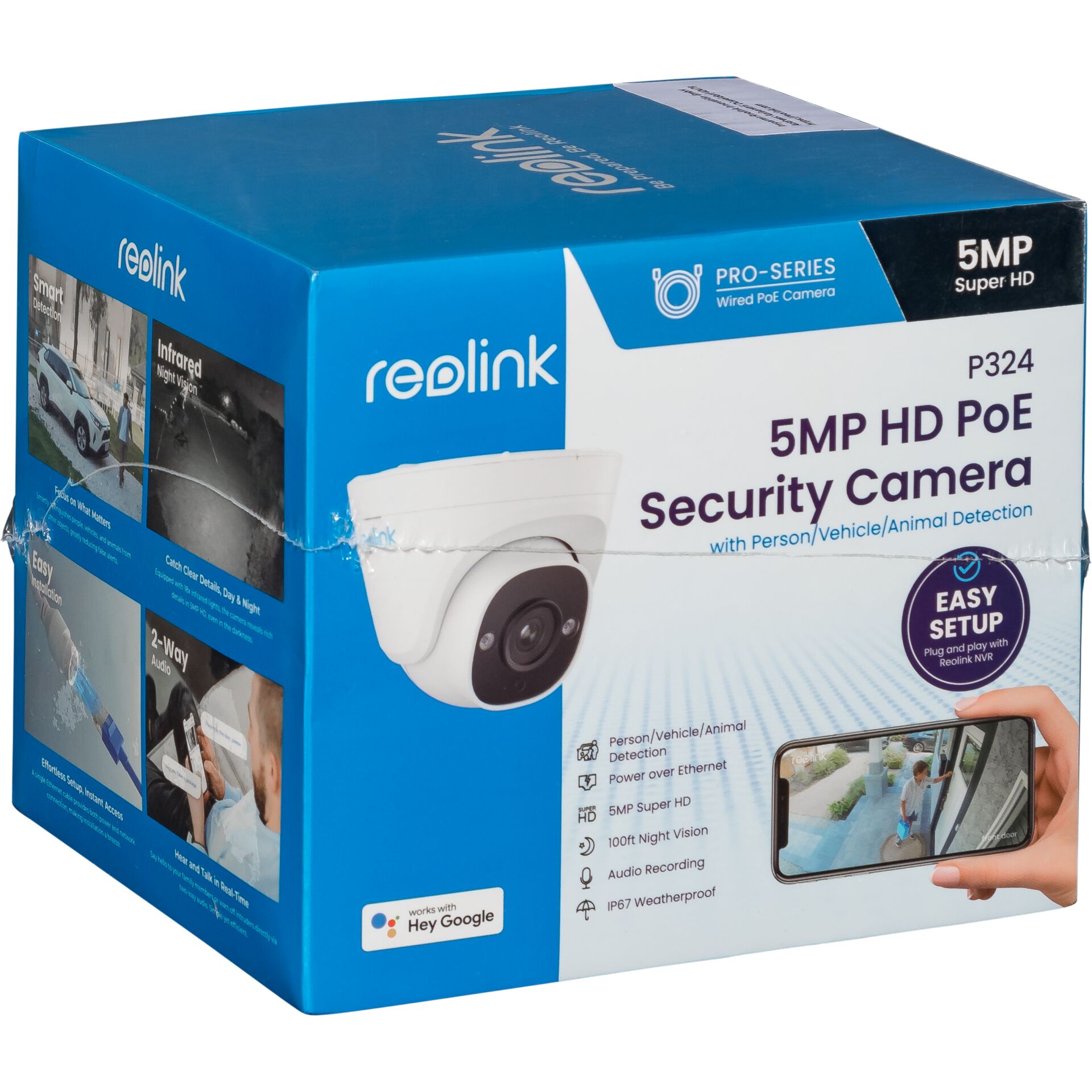 5MP, HD, PoE, Security Camera, Smart Home