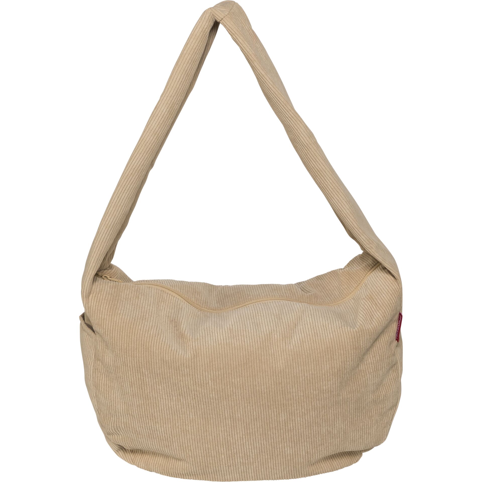 Tasche, Schultertasche, Corduroy, Beige, Henkeltasche