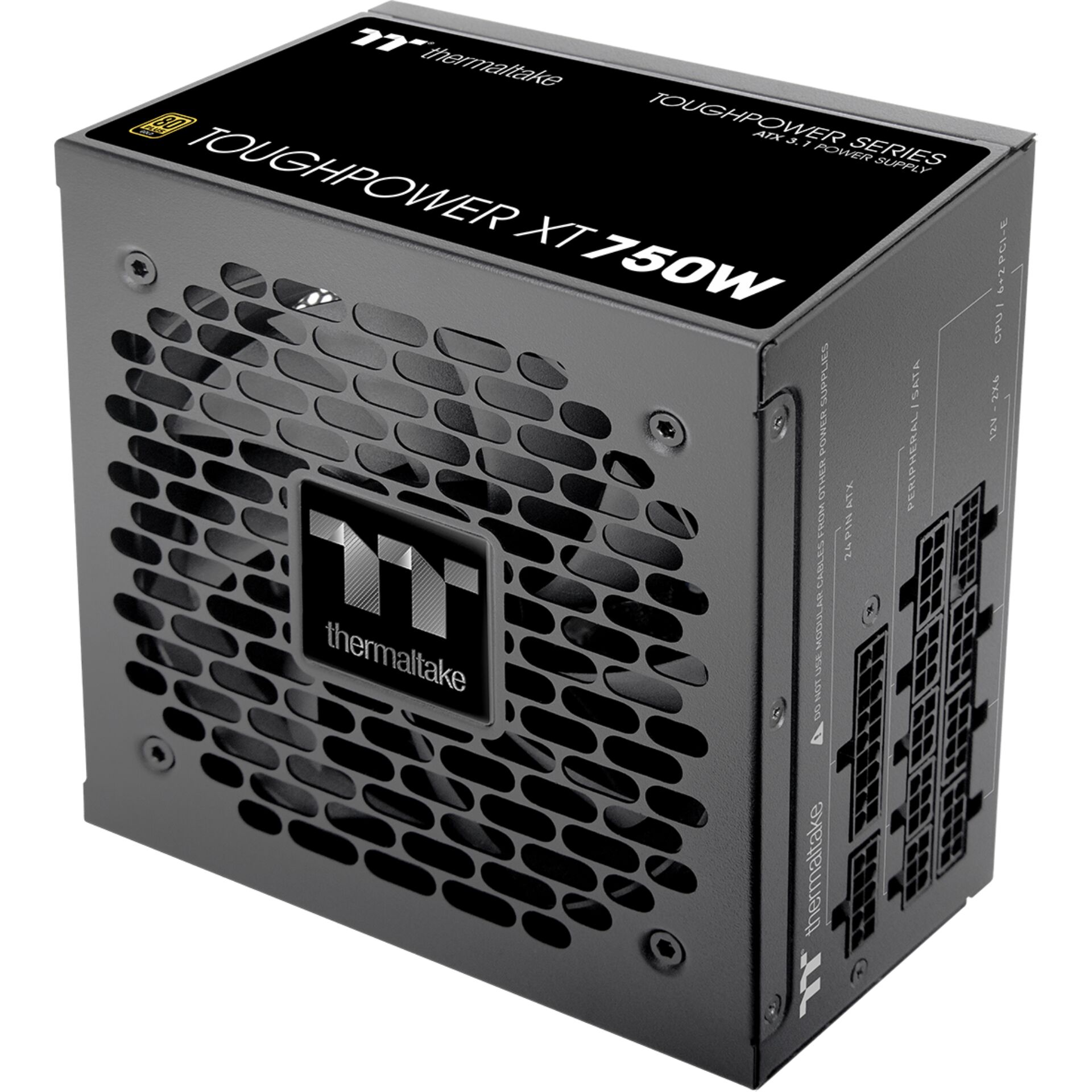Netzteil, ATX 750W, Schwarz, Gitter-Front, Thermaltake