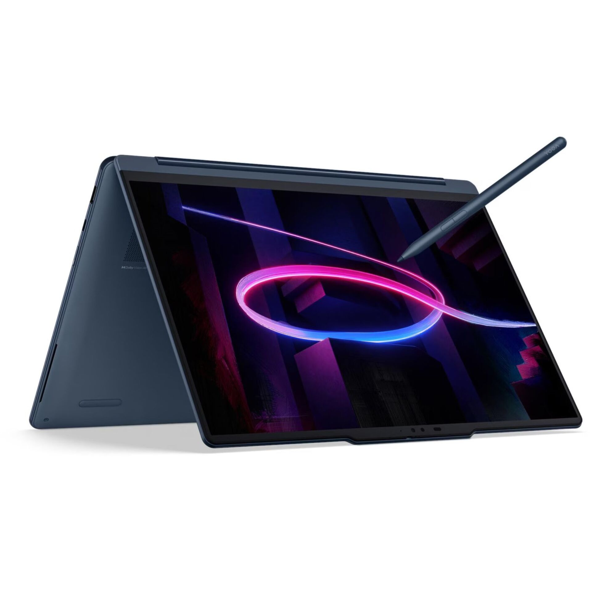 Convertible-Laptop, Touchscreen, Digitalstift, 2-in-1-Gerät, Dunkelblau