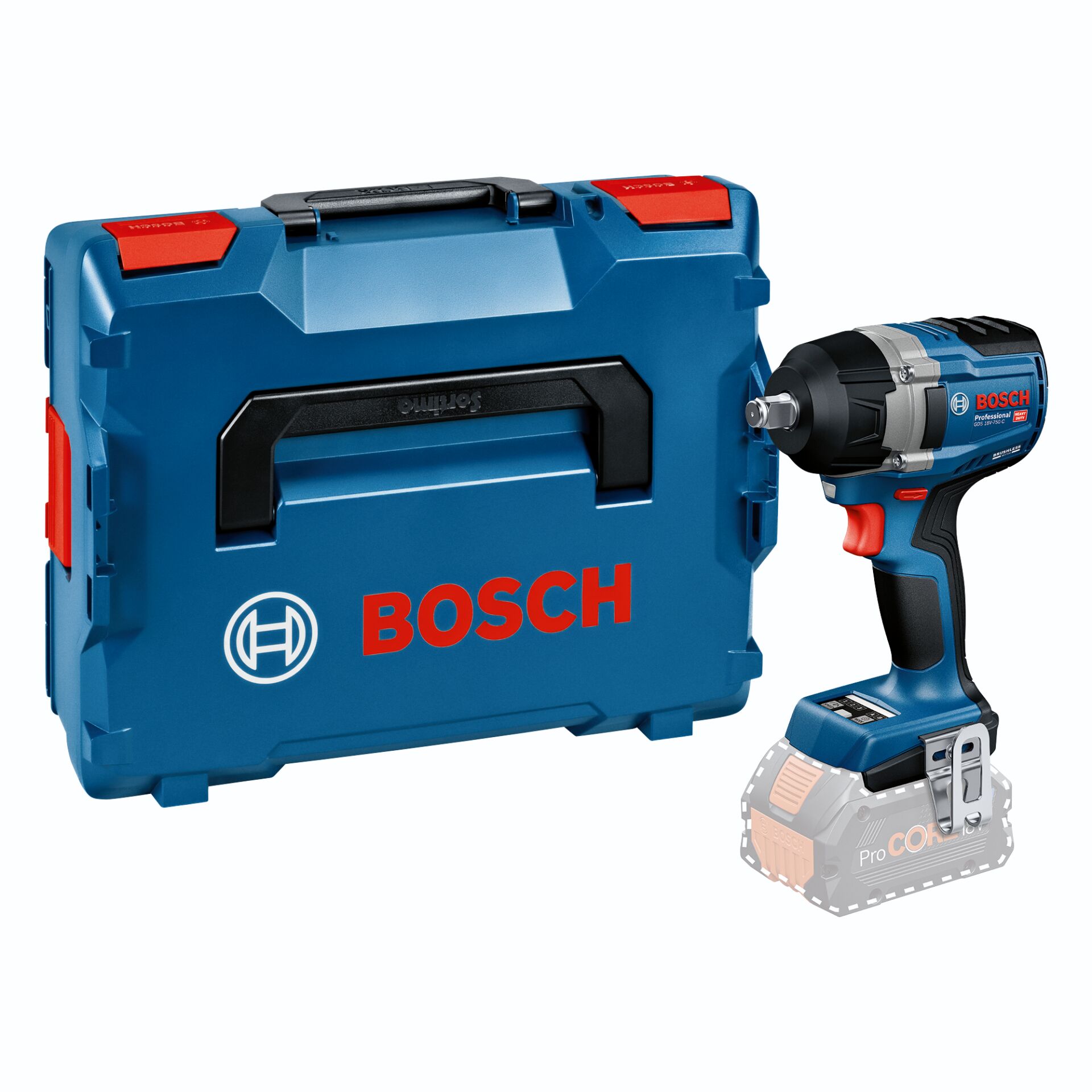 Schraubendreher, Akkuschrauber, Koffer, Kompakter Leistungsmotor, Bosch