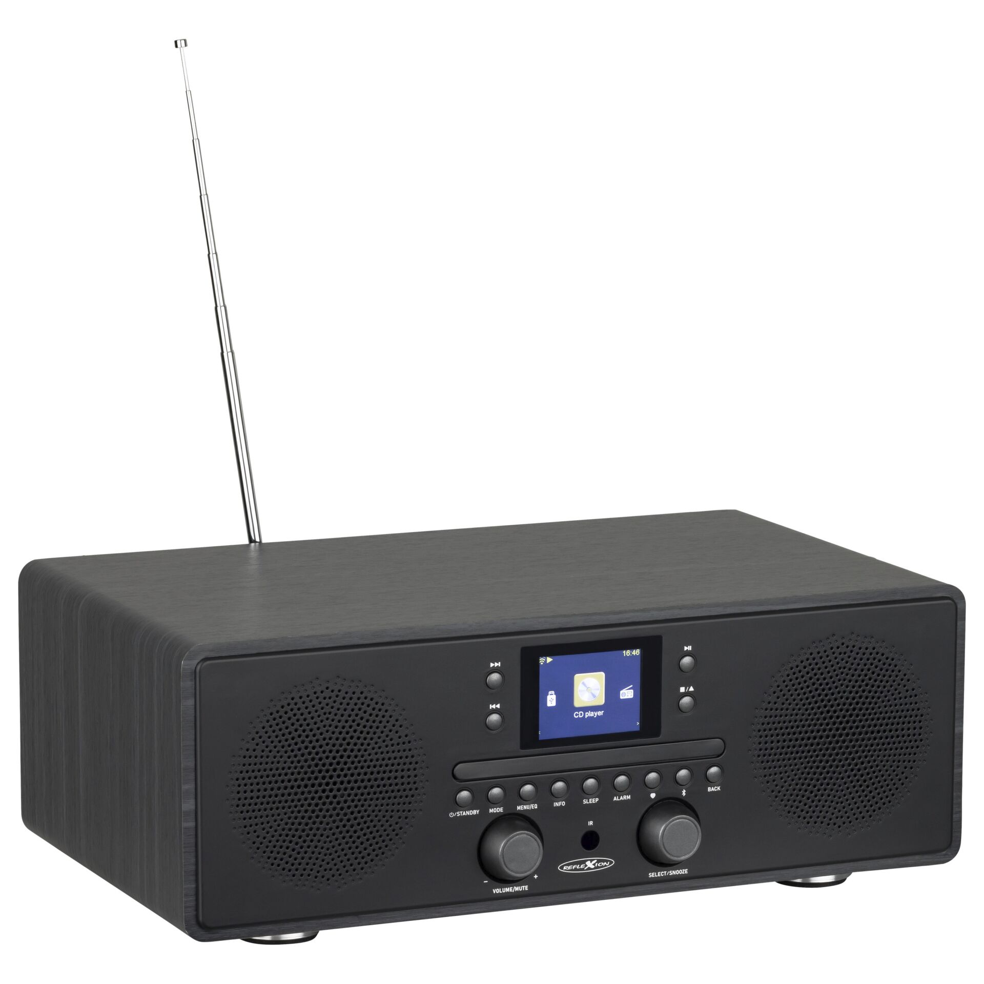 Radio, Stereo, CD-Spieler, digitales Display, Antenne
