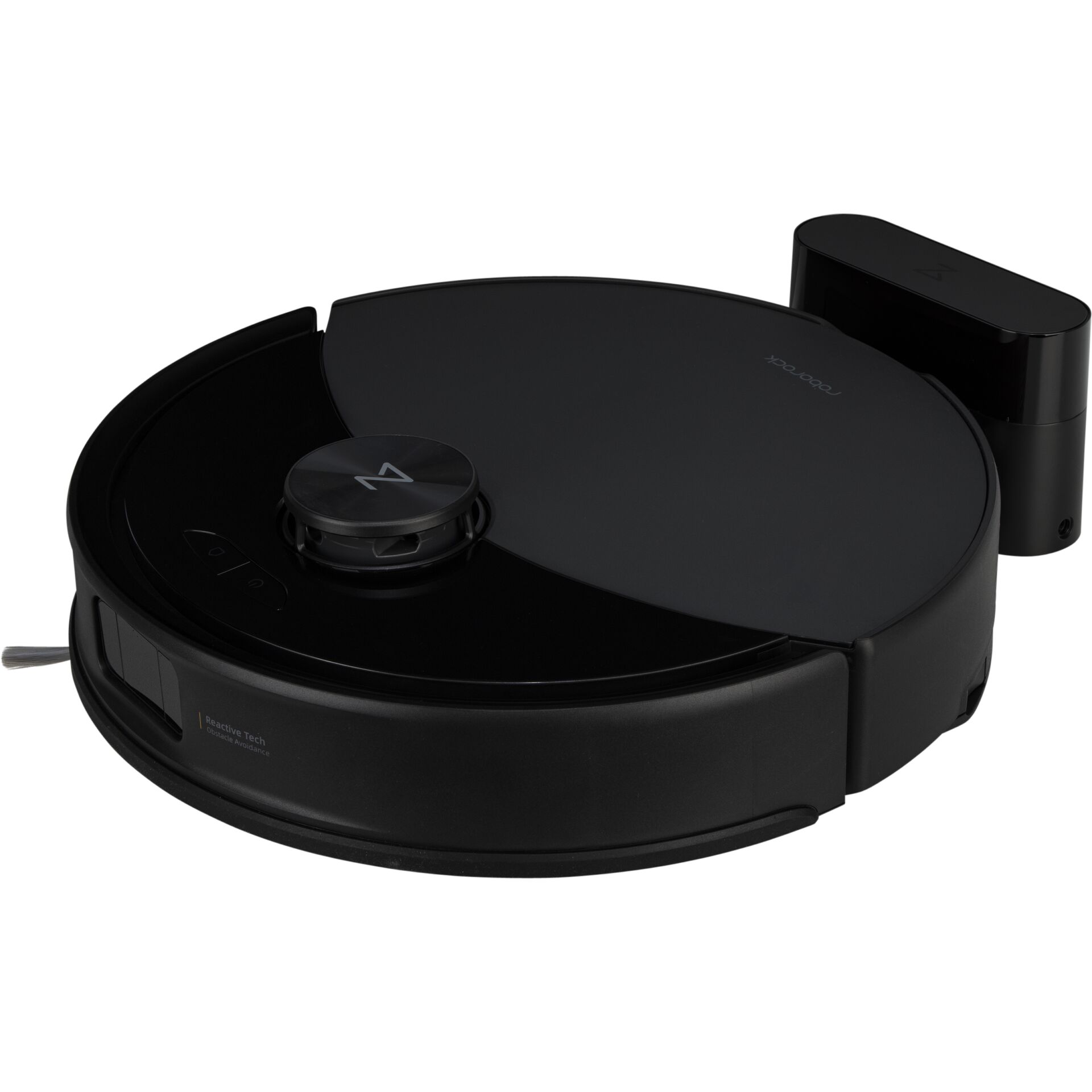 Saugroboter, Staubsaugroboter, Robo-Vac, Schwarzer Roboter, Ladestation