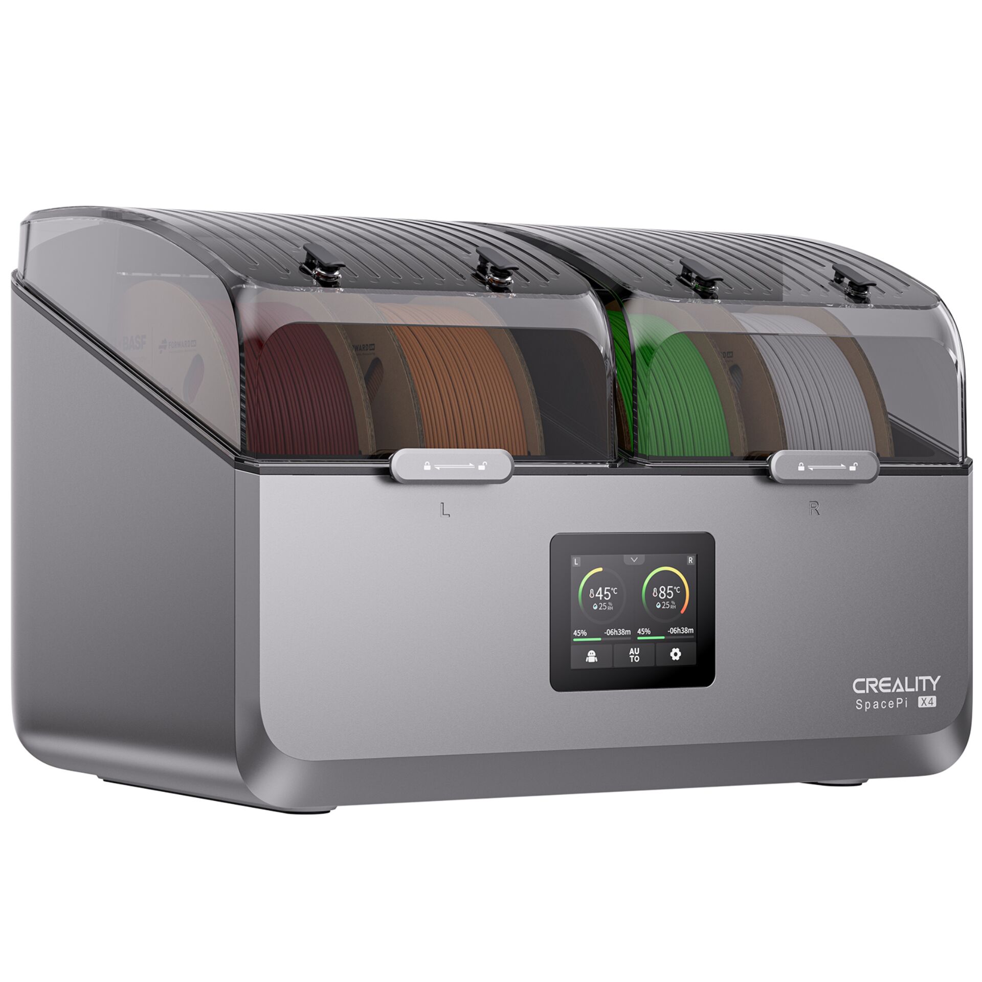 3D-Drucker, Filamentspender, Duale Spulen, Touchscreen, SpacePi X4
