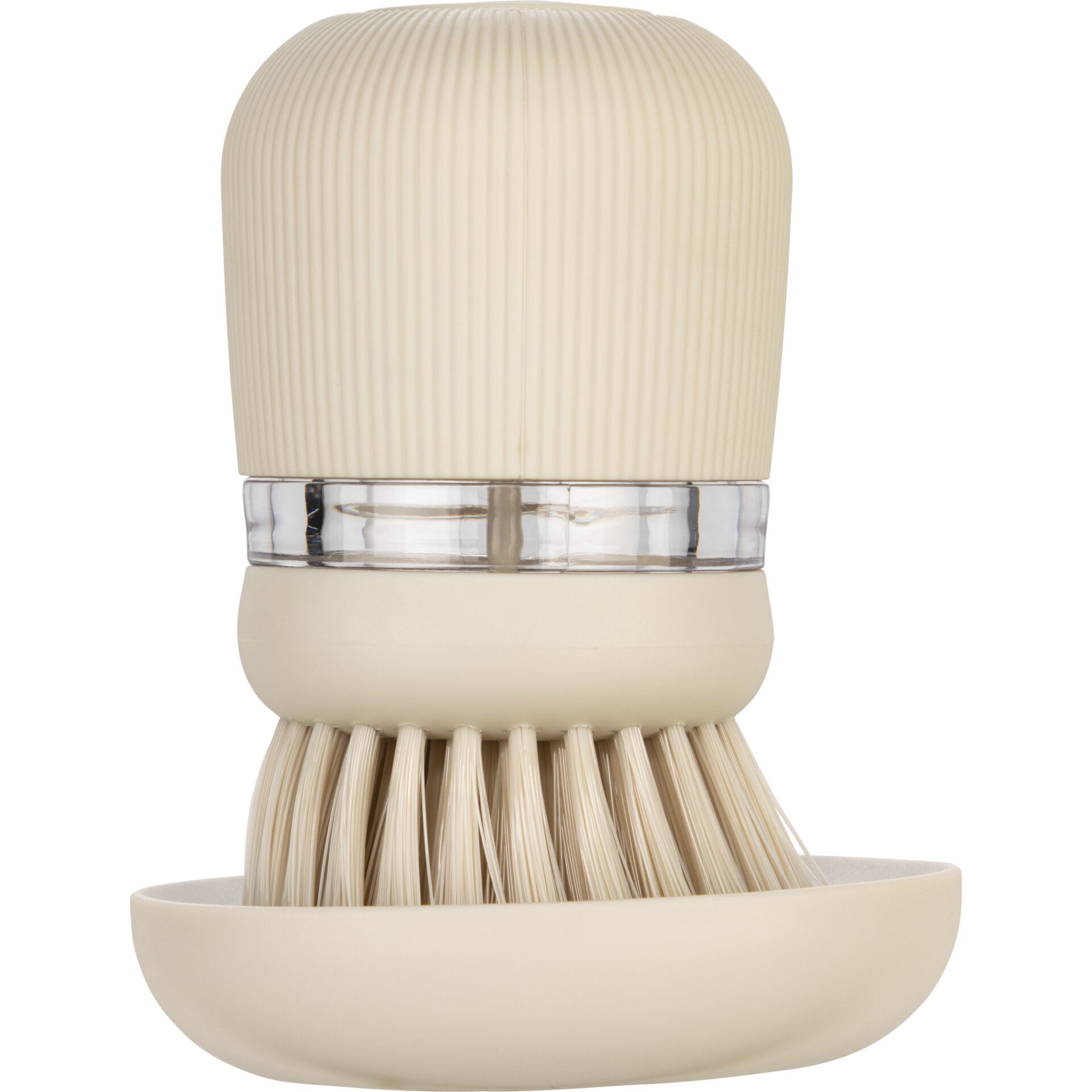 Schrubber, Pinsel, Küchenreinigung, Kunststoff, Beige