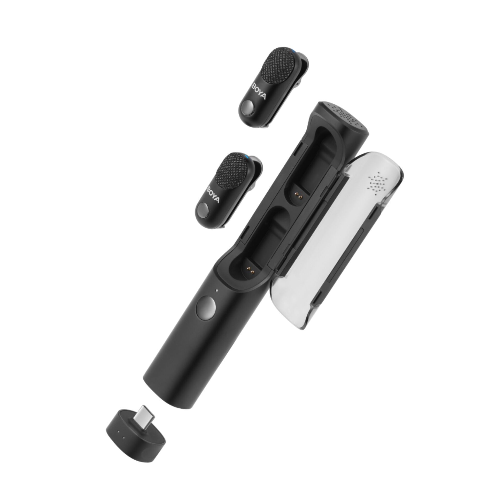 Ohrstöpsel, In-Ear, Bluetooth, Lademodul, Schwarz