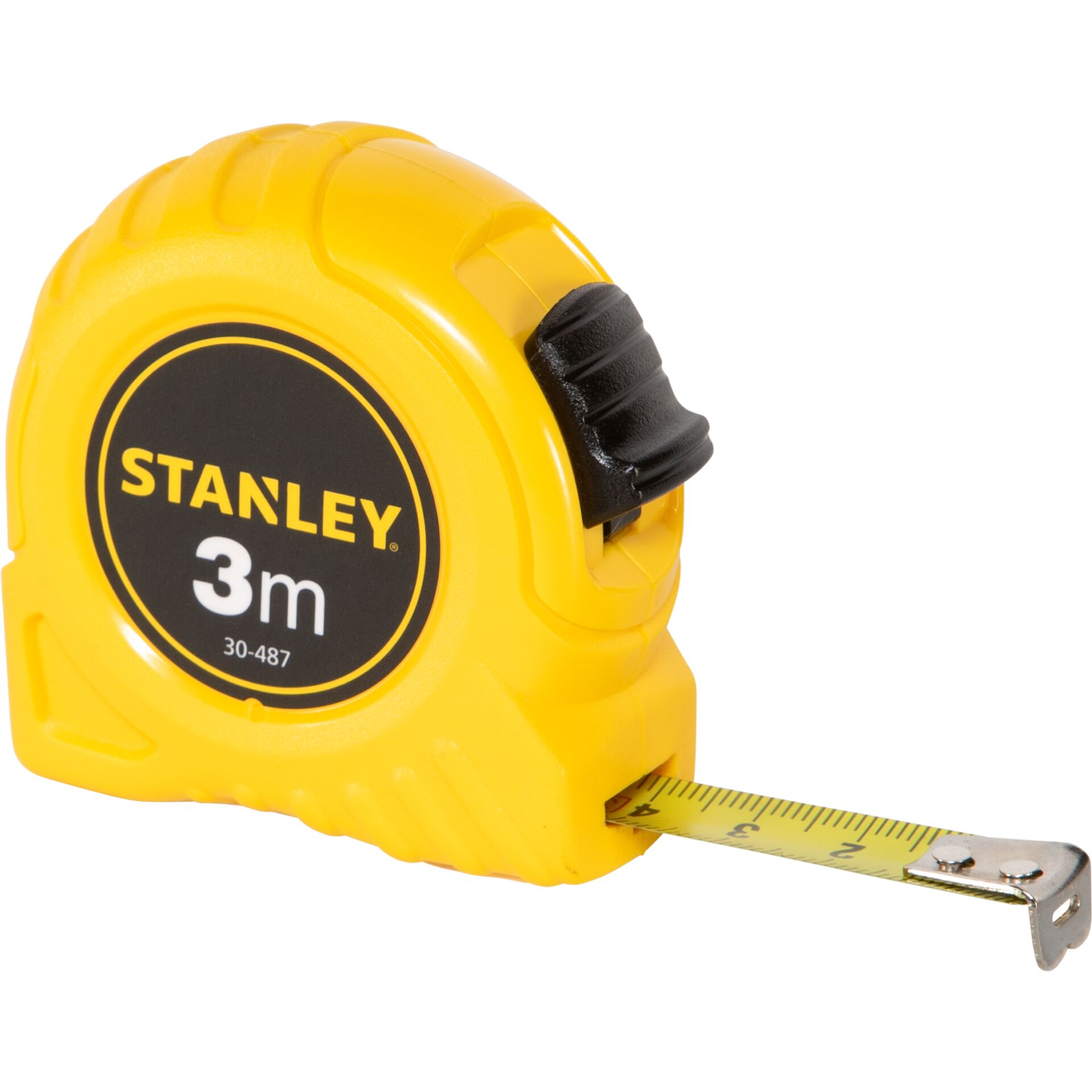 Tape measure, Gelb, 3 m Tape, Messband, Werkzeug, Maßband, Messband, Gelbes Gehäuse, 3 m Länge, Haken Verriegelung
