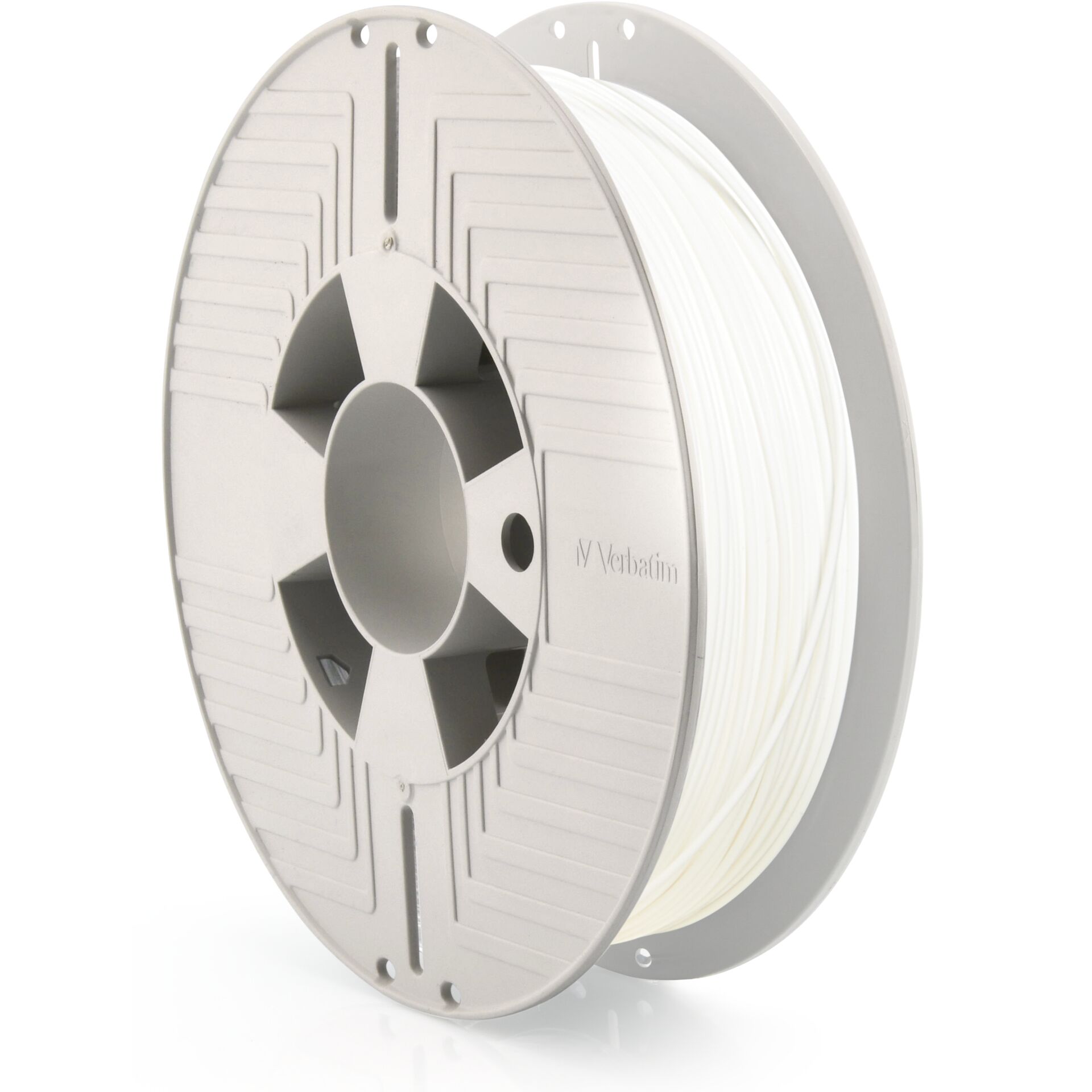 Rolle, 3D-Druck Filament, PLA Filament, Weiß, Spule, Filament-Spule