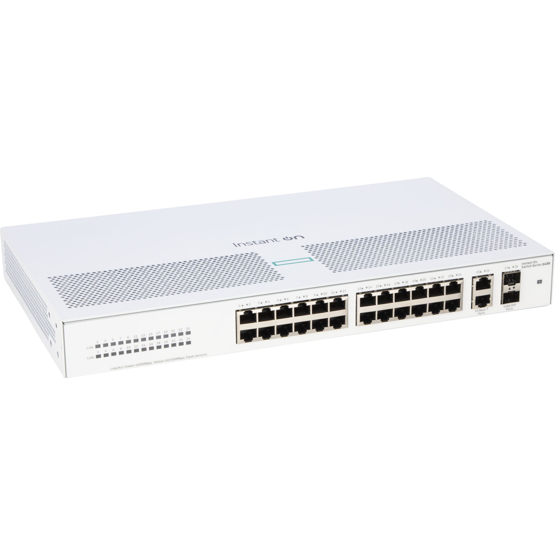 Switch, Netzwerk, PoE, 24-Port, Rackmontage