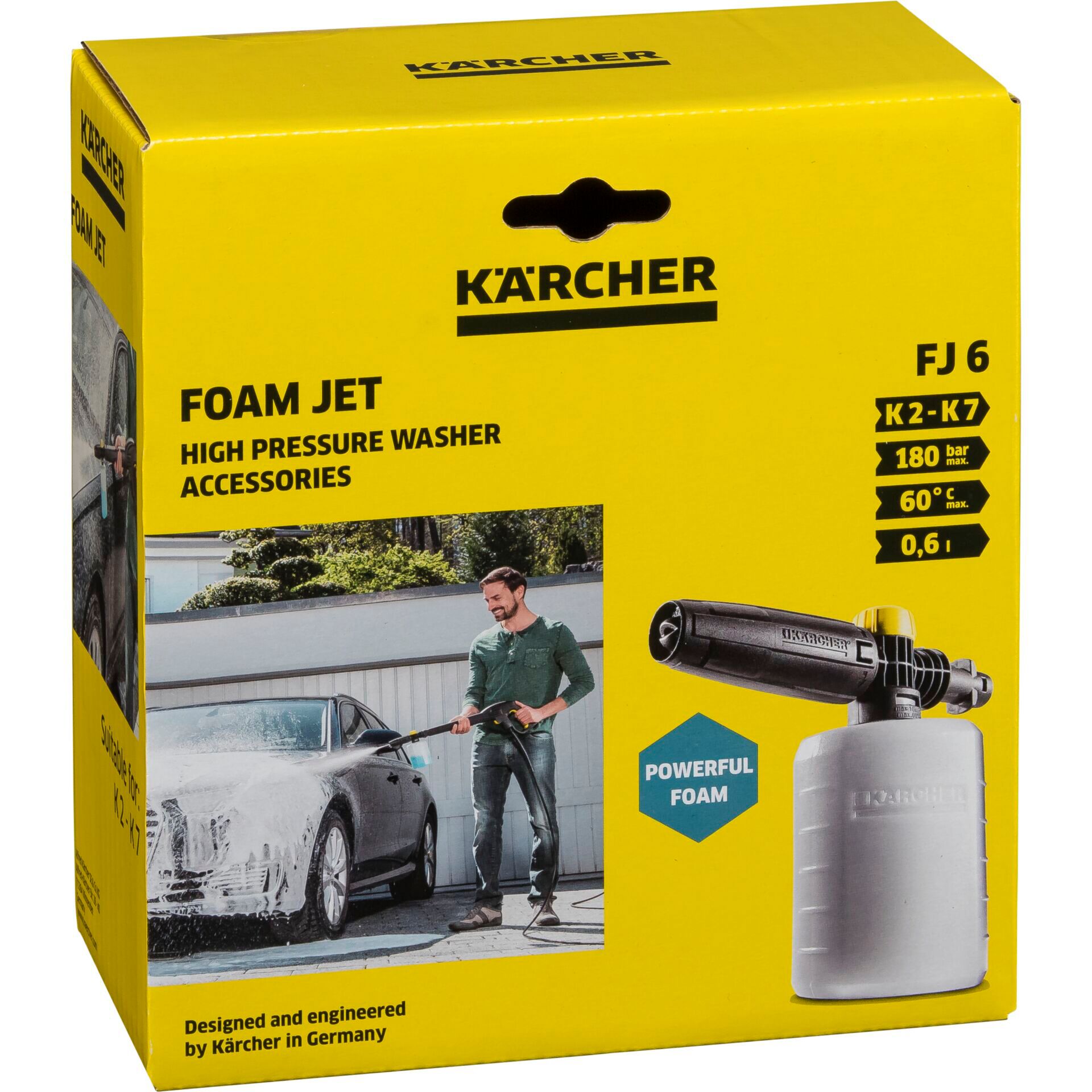 Flasche, Shaker, Schaumstrahl, Hochdruck, Waschzubehör, Powerschaum, Autowäsche