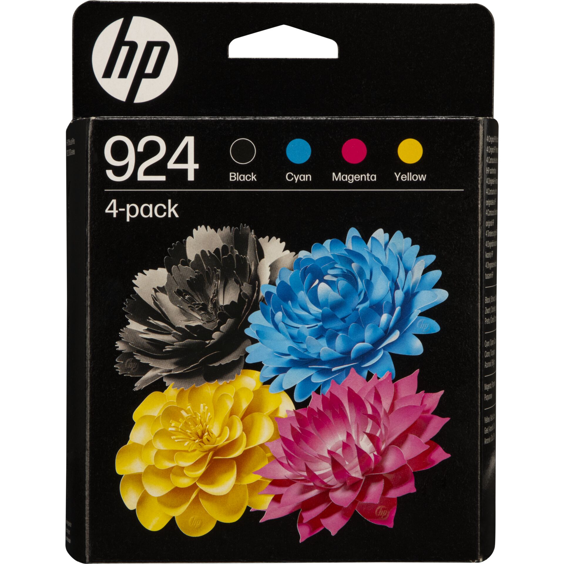 Insekt, Wirbellose, Wespe, Essen, Produzieren, 4-pack, Druckerpatrone, HP, bunte Blüten, Cyan Magenta Gelb Schwarz