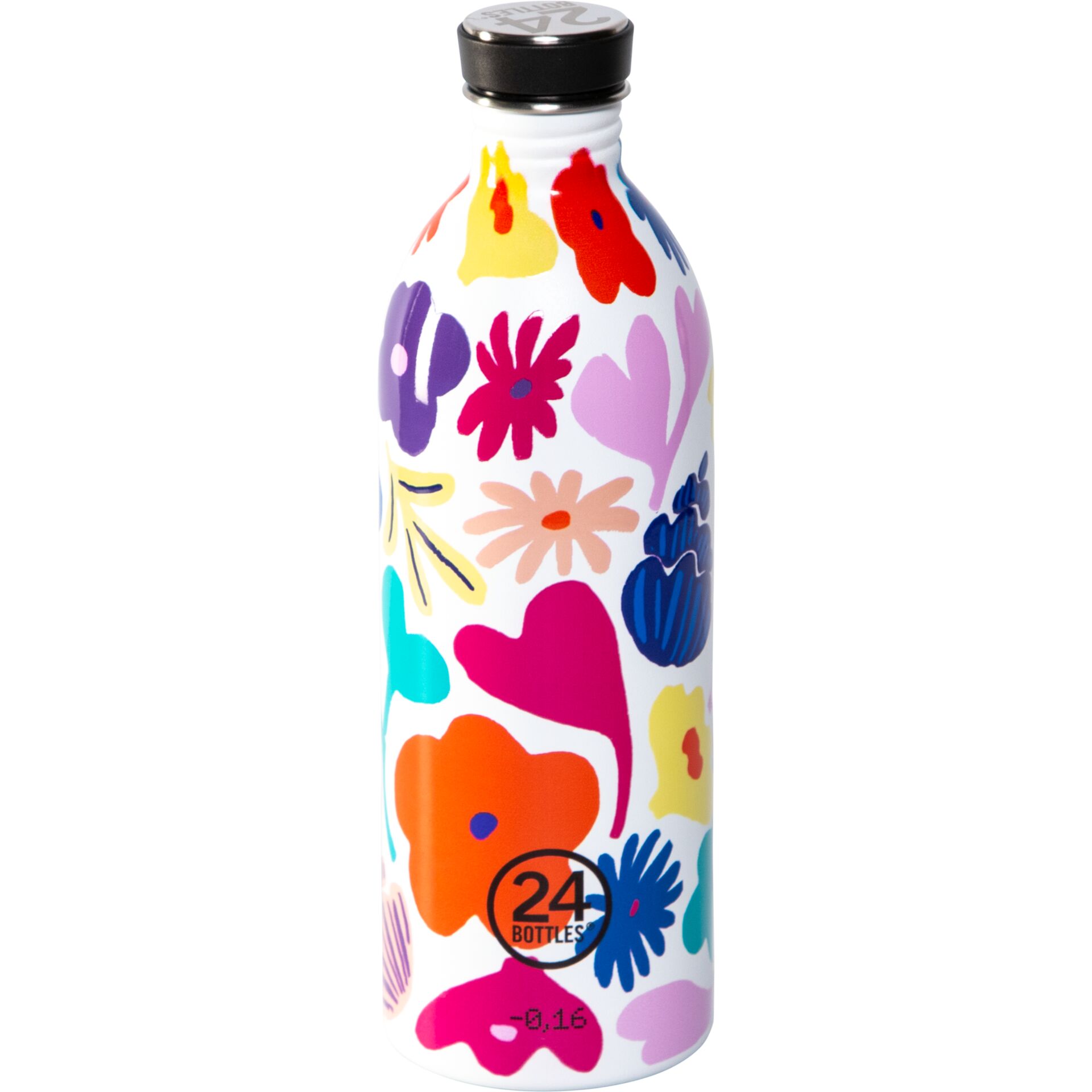 Flasche, Wasserflasche, Bunte Muster, Blumenmuster, Aluminiumflasche