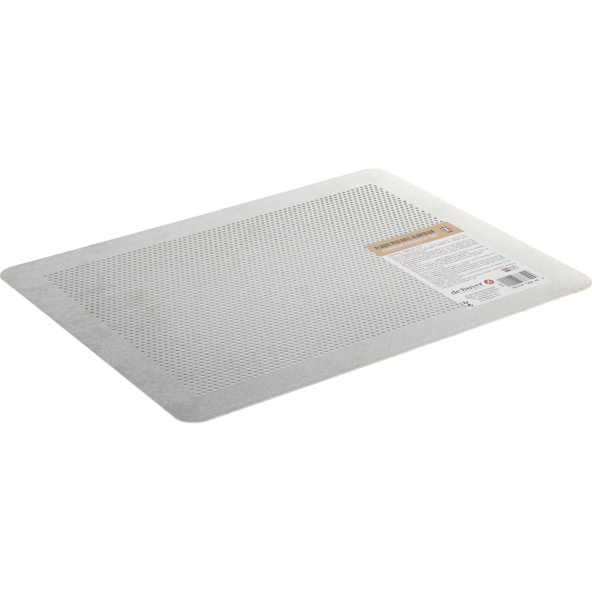 De Buyer Backblech FORATA ALLUMI  1,5MM 40X30cm