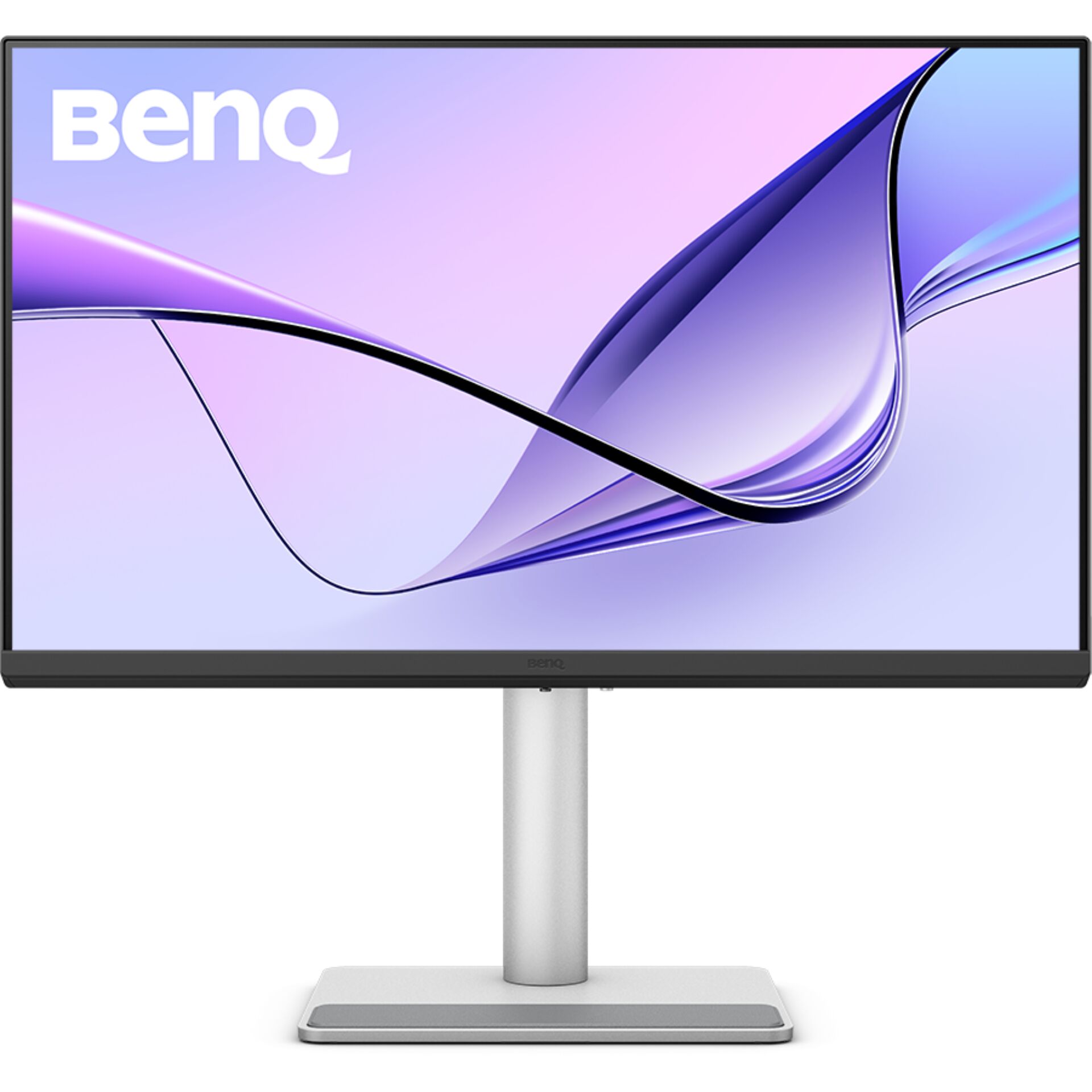monitor, display, ultra-wide, silberner ständer, kein markenlogo