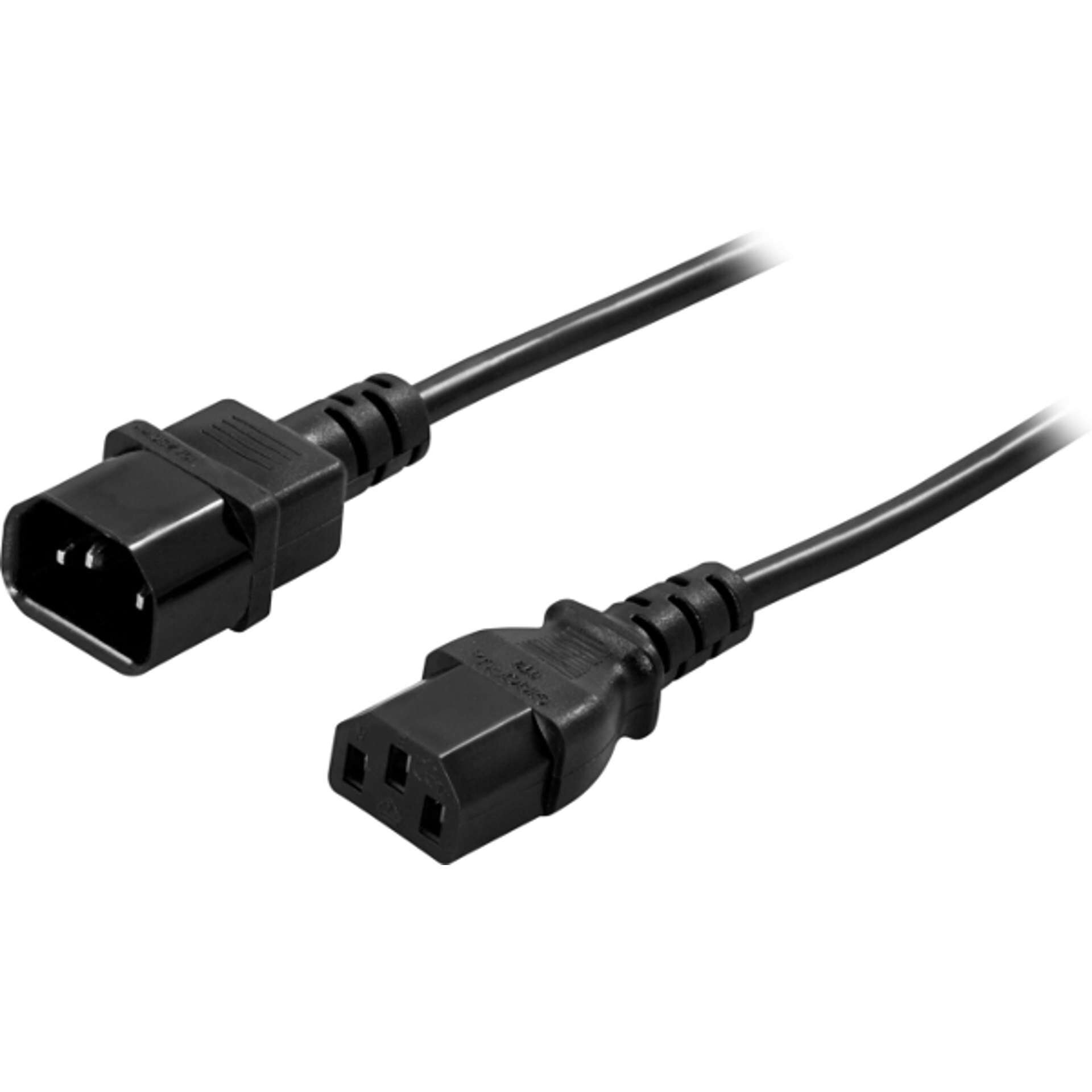 IEC C13 Powerstecker, Netzkabel, Dreipoliger Stecker, AC-Stecker, Elektrokabel