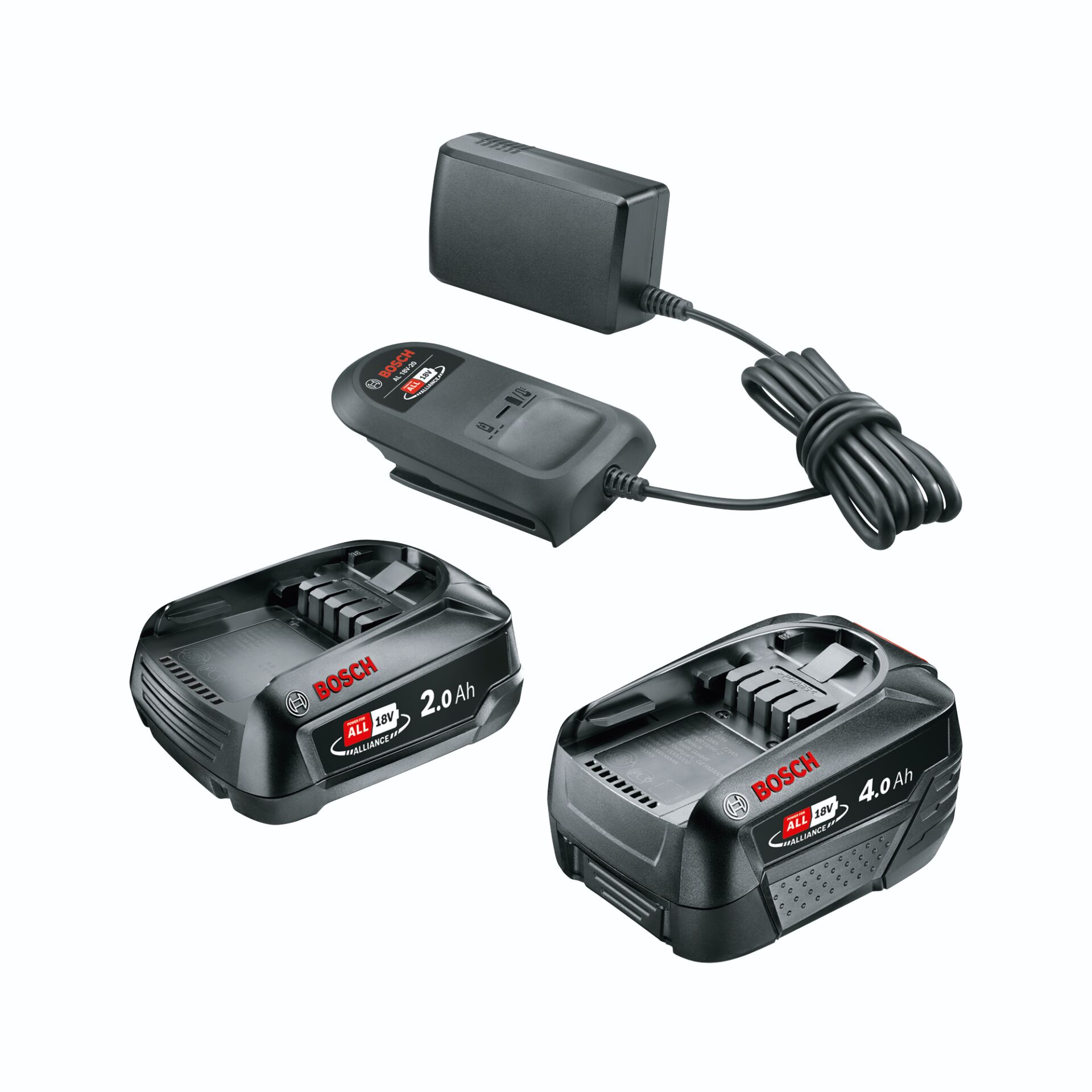 Akku-Schrauber, Akkusystem, Li-Ion Akku, Ladegerät, Batterie-Pack