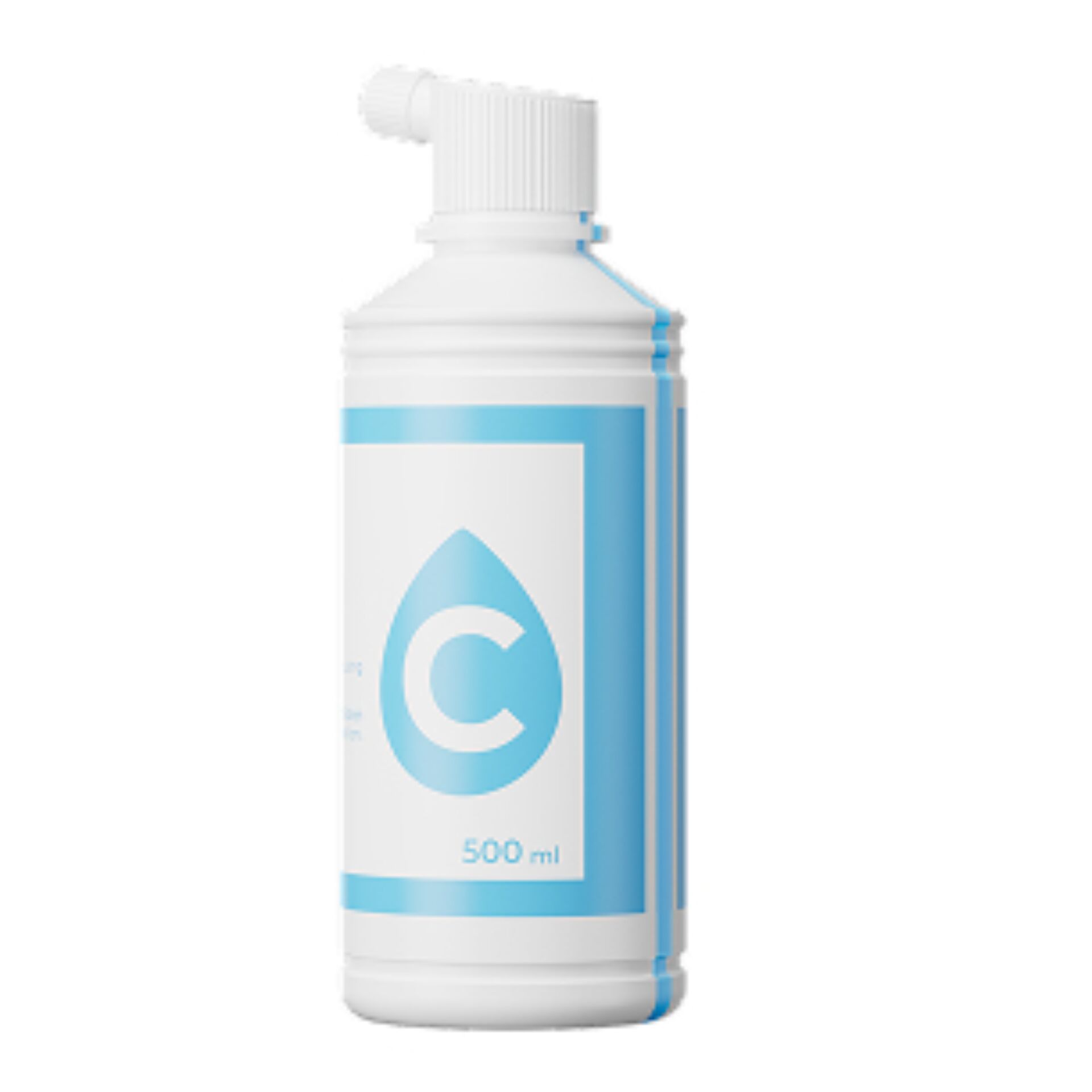 reinigungslösung, flasche, 500 ml, blau, creme/typico?