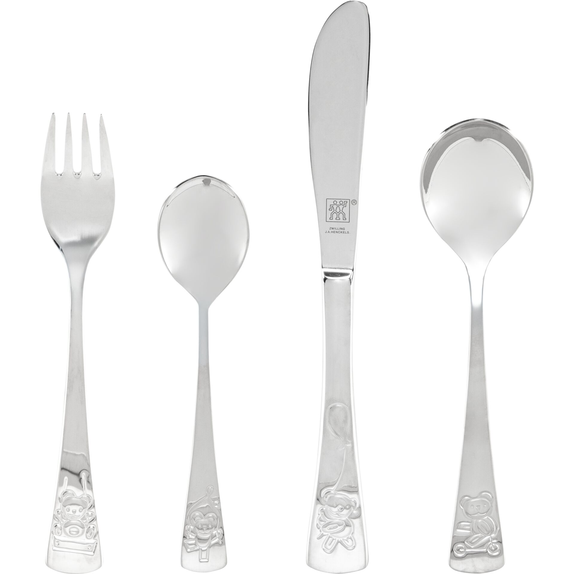 Besteck, Gabel, Löffel, Messer, Kinder-Design