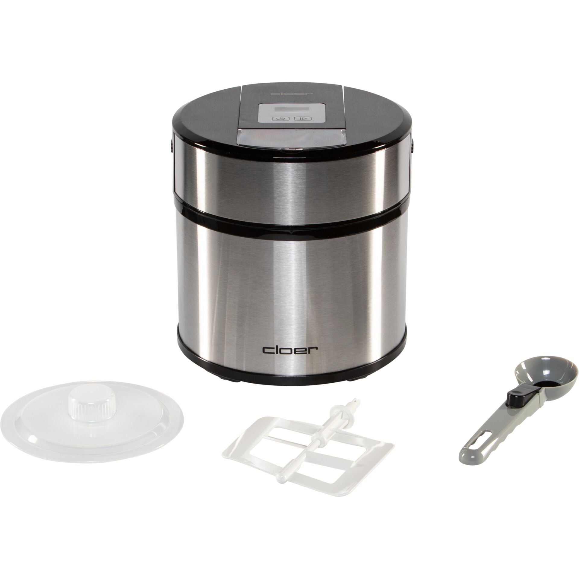 Edelstahl, Küchenmixer, Kaffeemühle, Kompakt, Silber, Elektrischer Dampfgarer, Stilvoller Edelstahl, Küchenmaschine, Rührwerkzeug, Deckel mit Aromasiegel