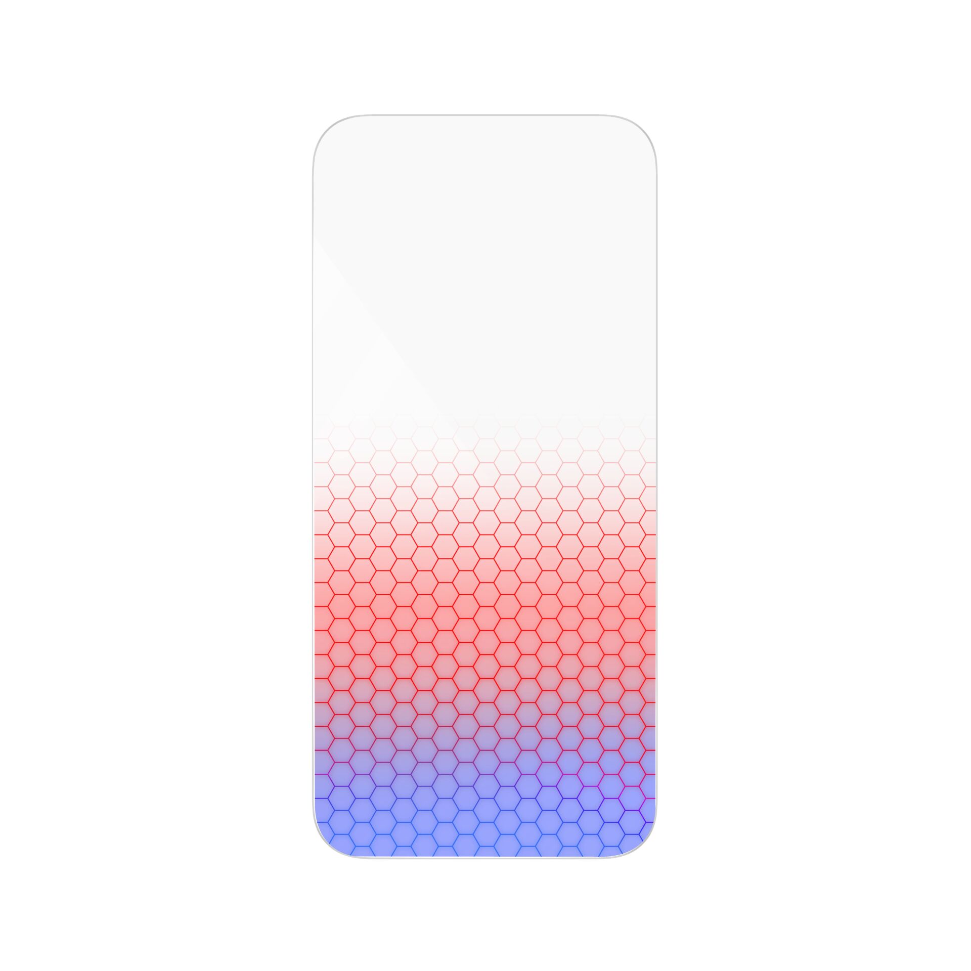 phone skin,  Verlauf Muster,  Hexagonmuster,  weißer Verlauf,  Farbverlauf