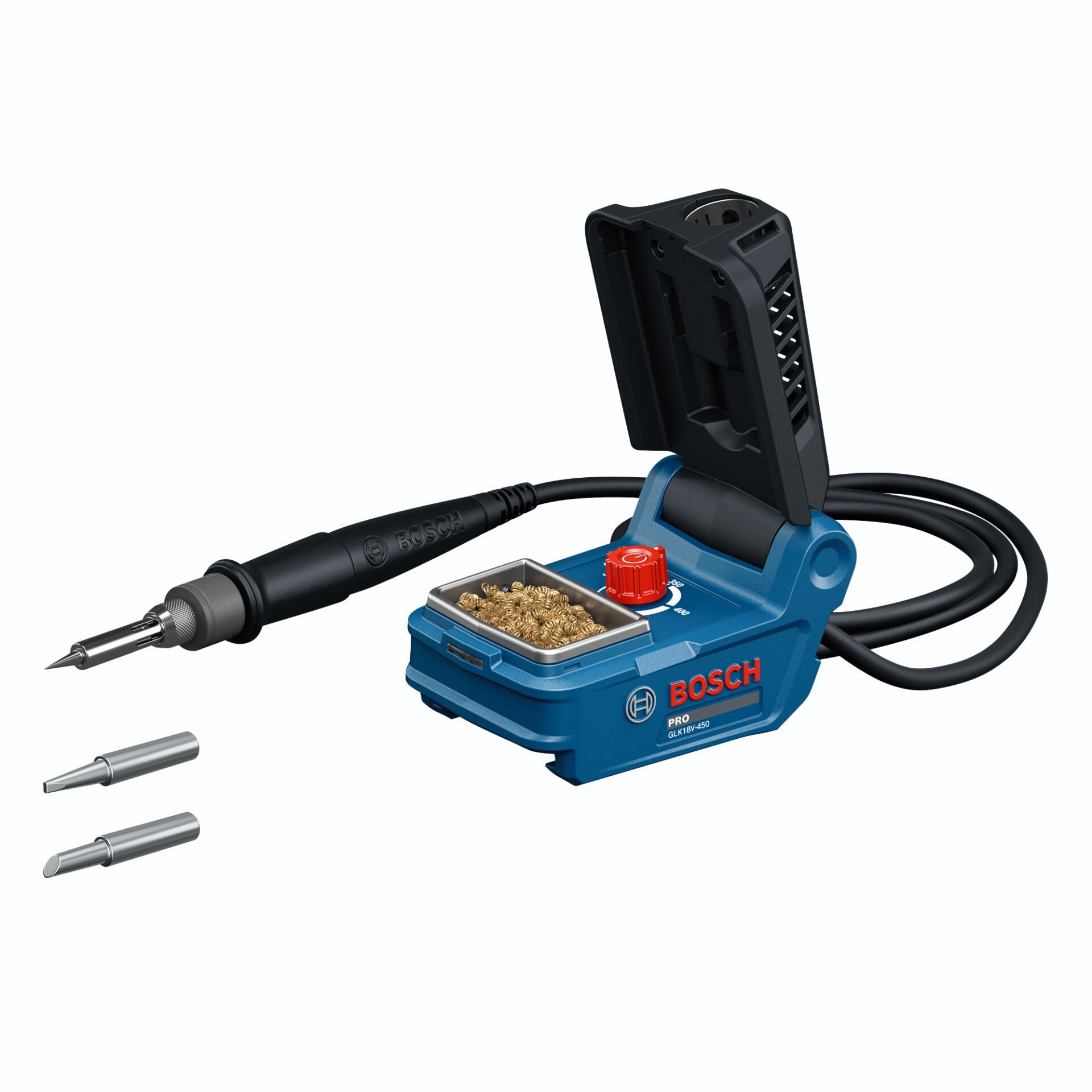 Lötkolben, Lötkolbenstativ, Lötdraht/Bit?, Elektrischer Lötkolben, Lötzinnhalter