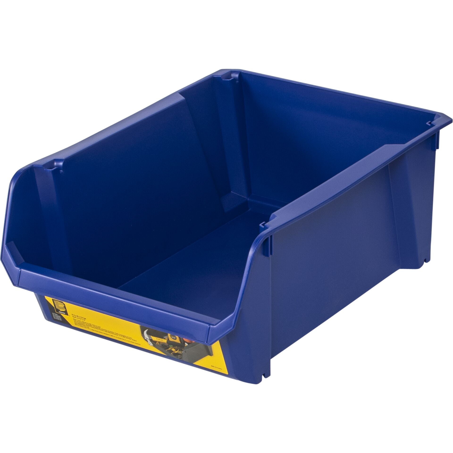 Kunststoffbox, Aufbewahrungskiste, blau, rechteckig, stapelbar, Kiste, Aufbewahrungsbox, Blaue Box, Lagerbehälter, Kunststoffbox