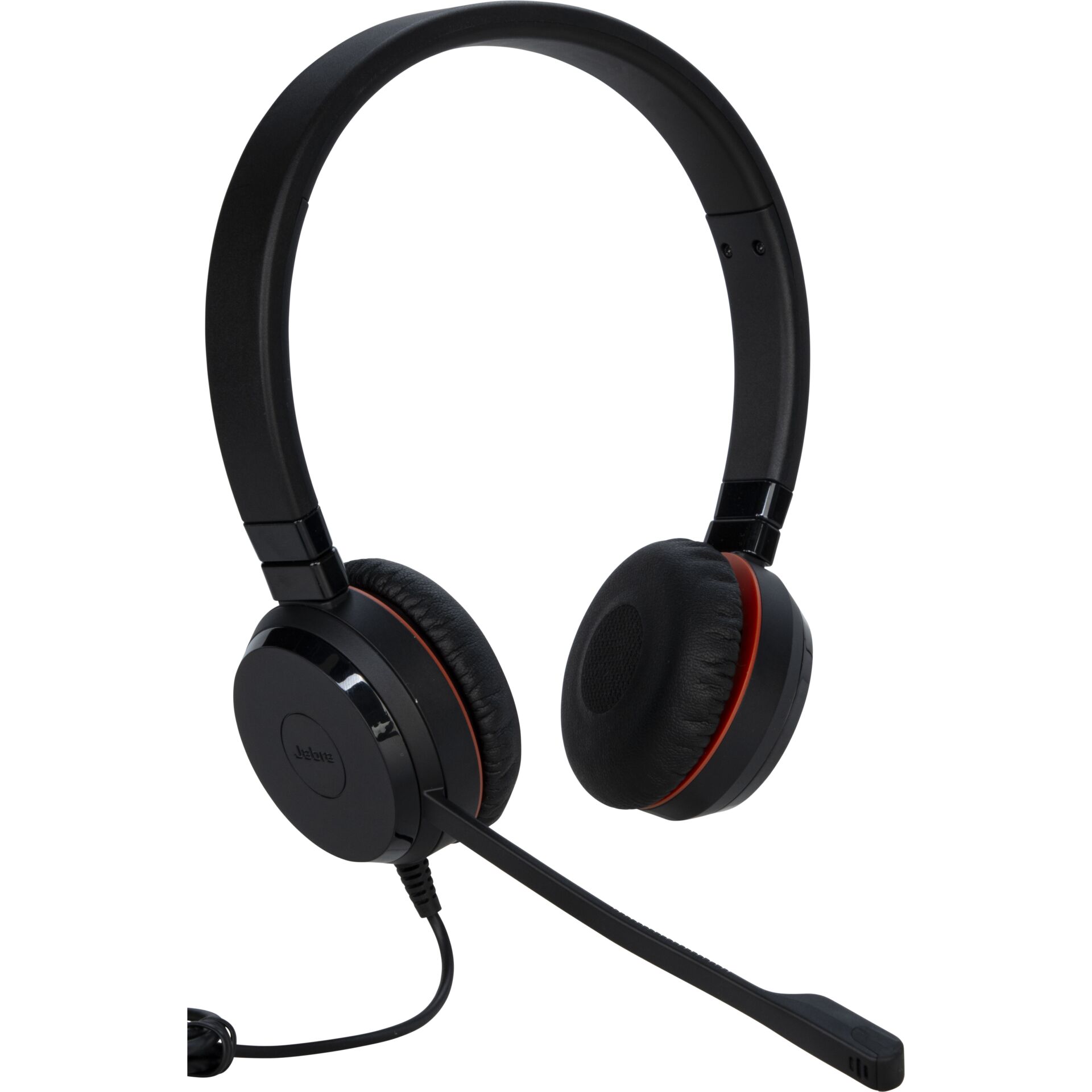 kopfhörer, over-ear, kabelgebunden, mikrofonarm, schwarz