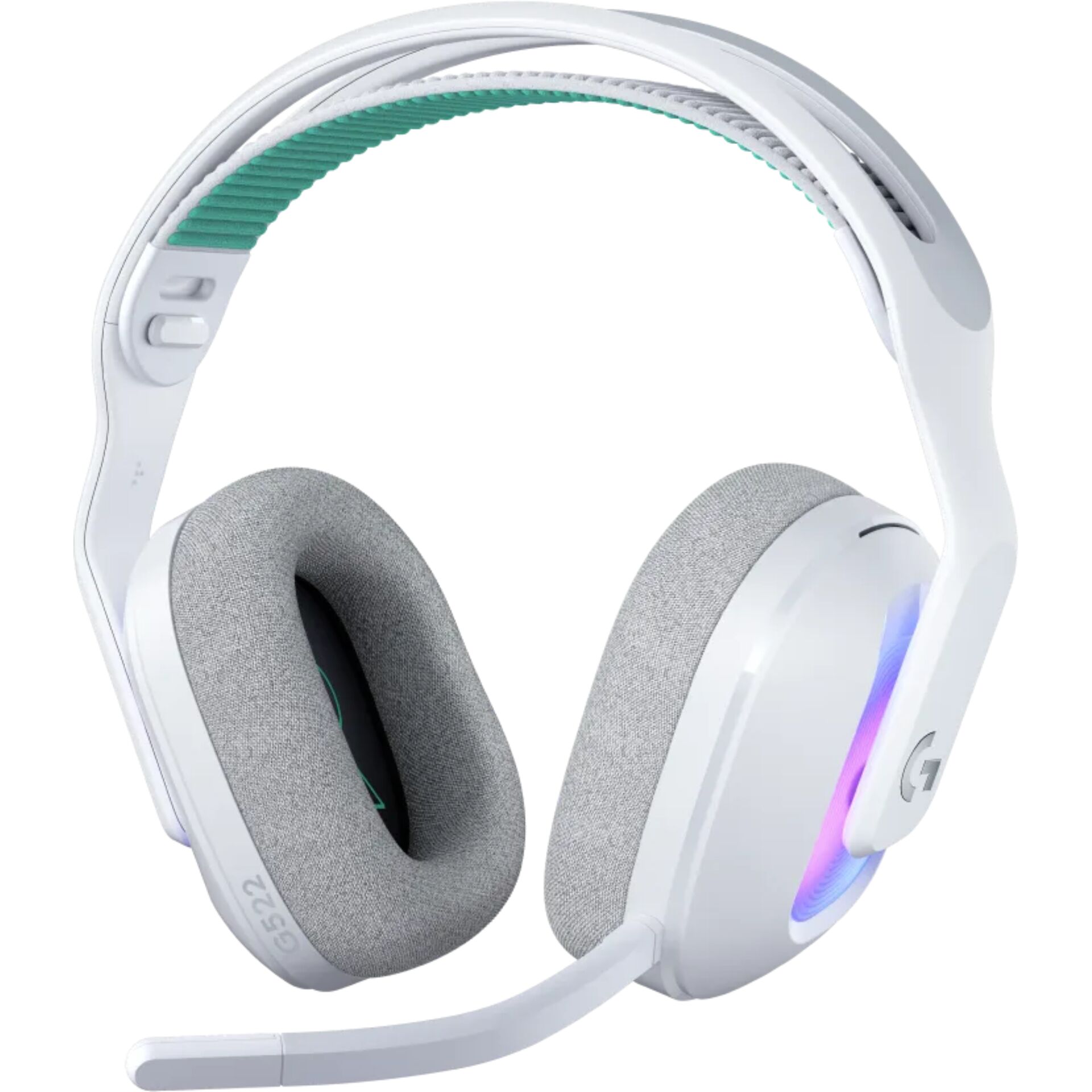 kopfhörer, gaming-headset, over-ear, RGB-beleuchtung, mikrofon-stummschaltung