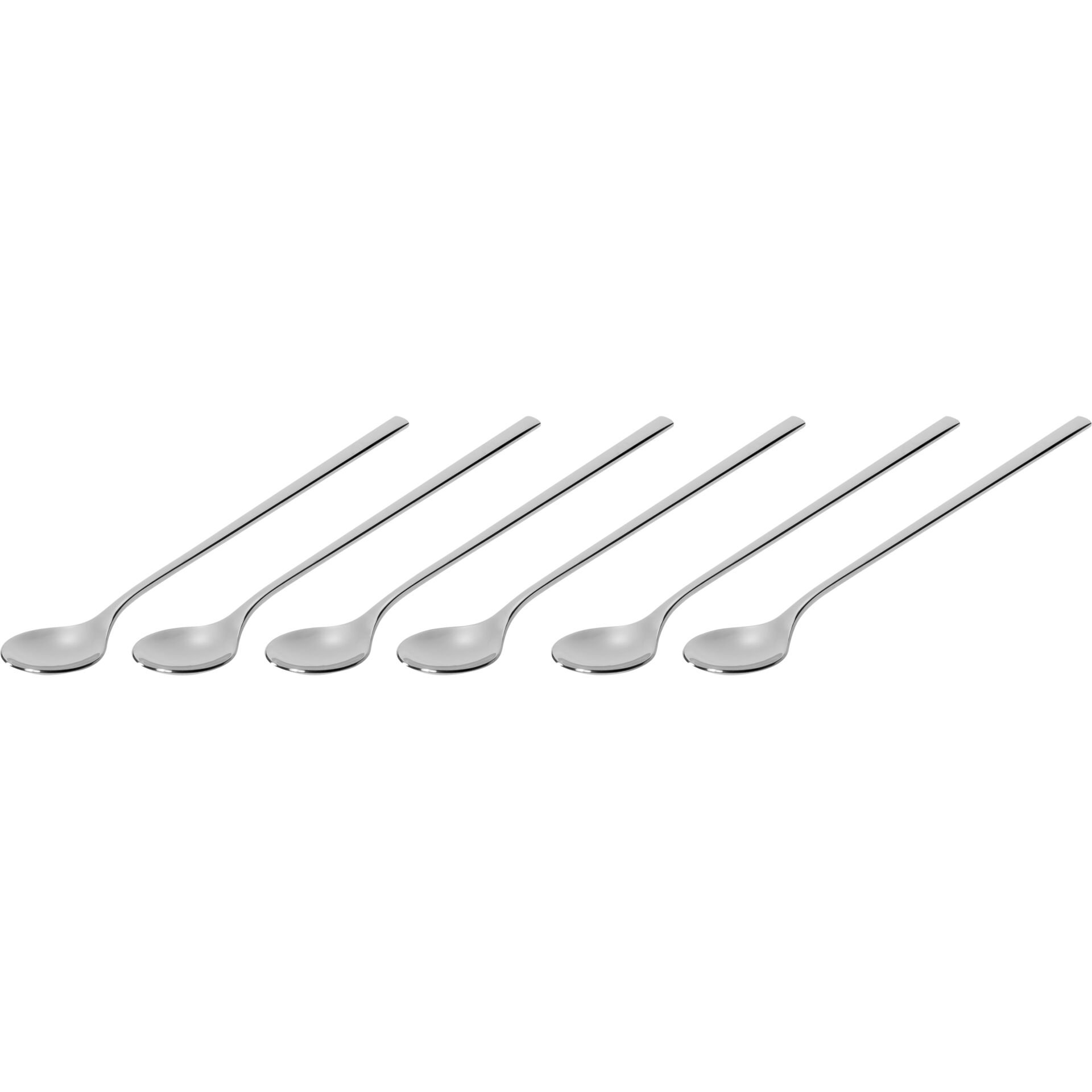 Löffel, Teelöffel, Set, Stahl, Spitz