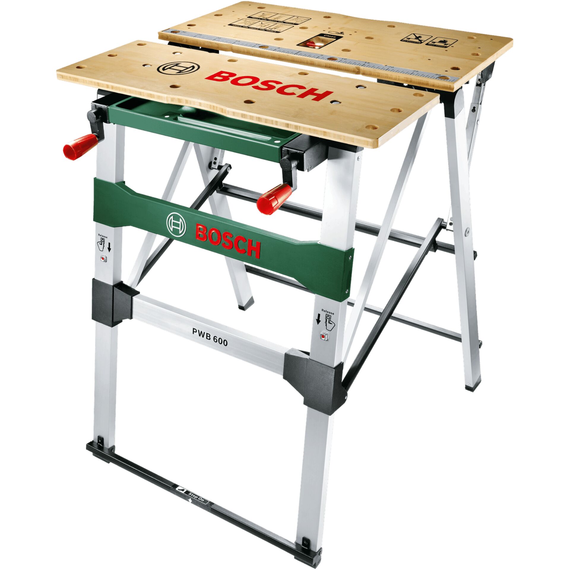 Werkbank, Schraubtisch, Holztisch, Bosch, PWB 600