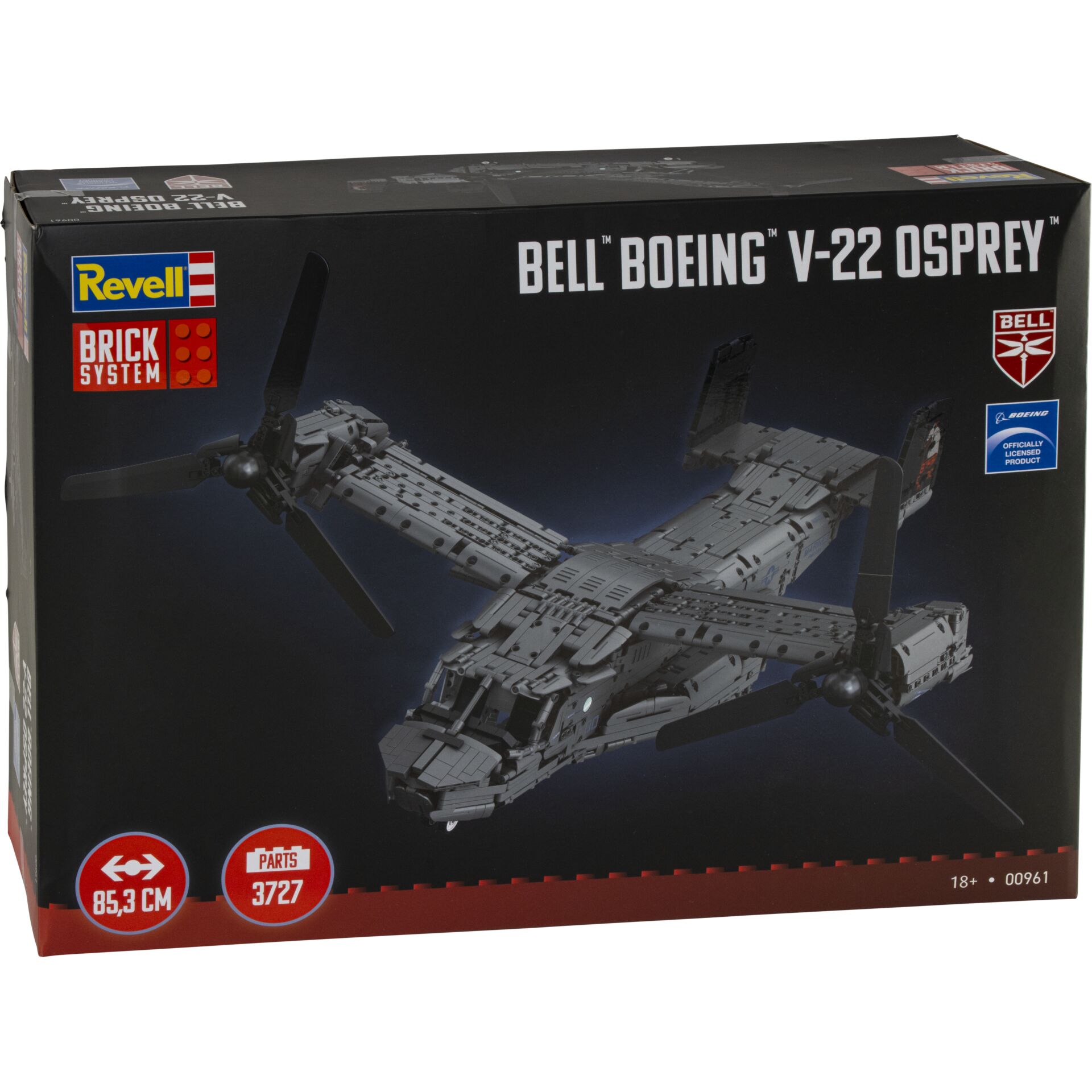 Brickmodell, V-22 Osprey, Helikopter-Modell, Flugzeug, Kunststoffsteine
