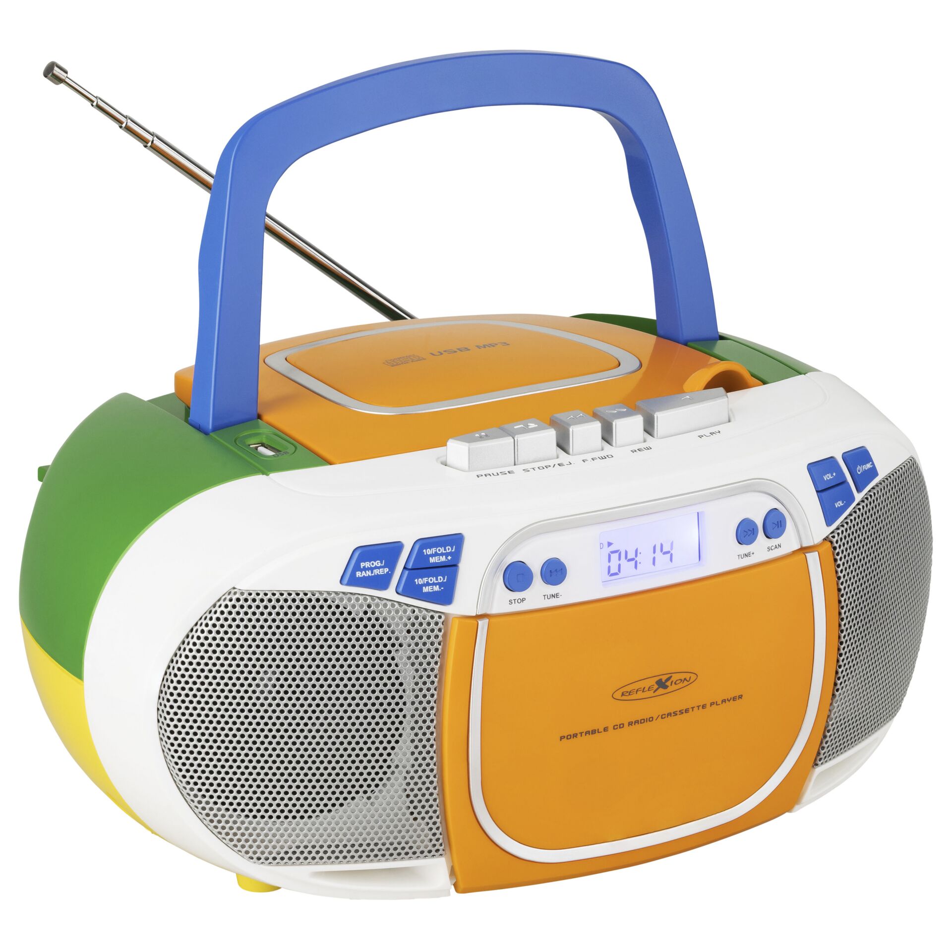 Boombox, Radio, CD-Spieler, Tragbar, Antennenstil