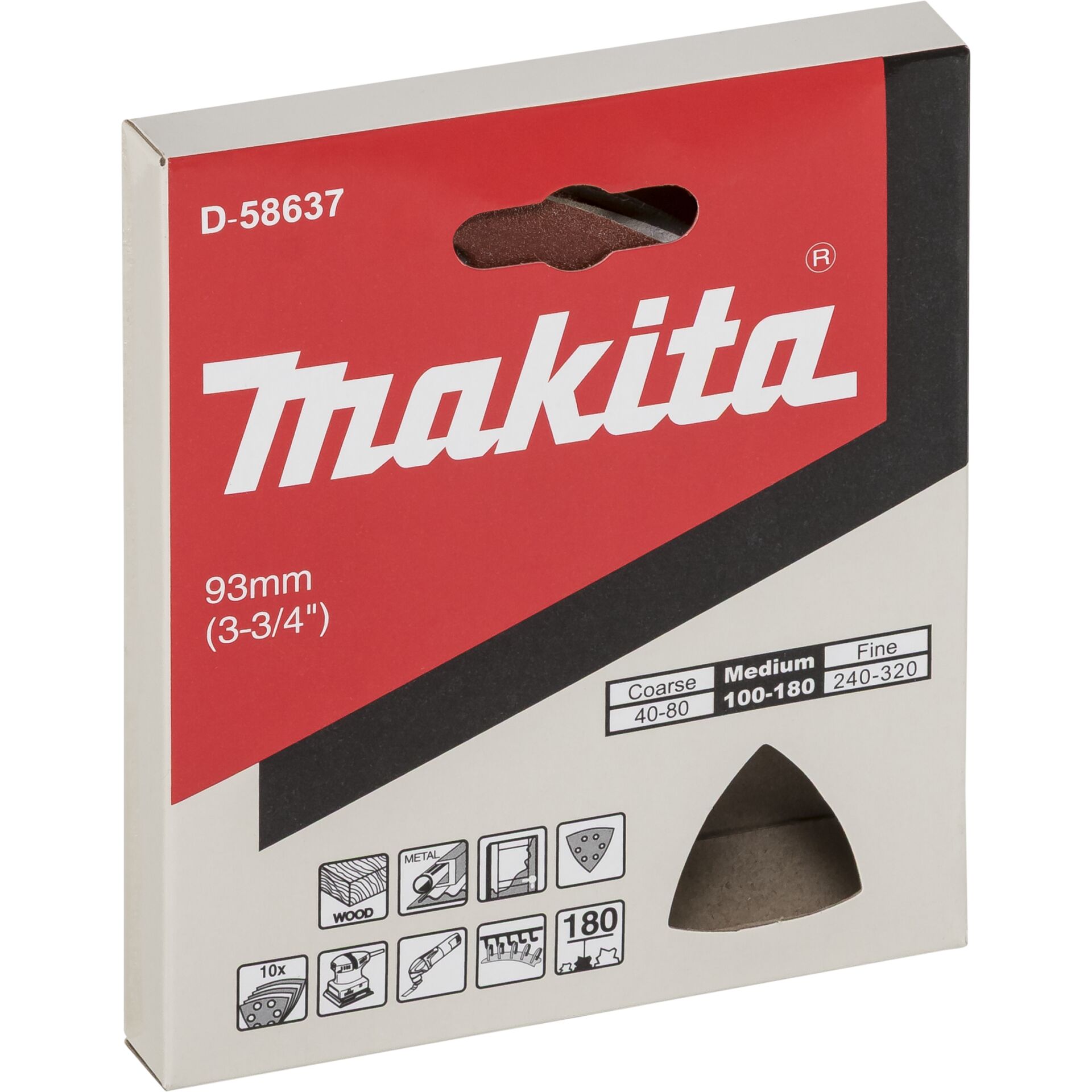 Makita Delta-Schleifpap. Holz  K180
