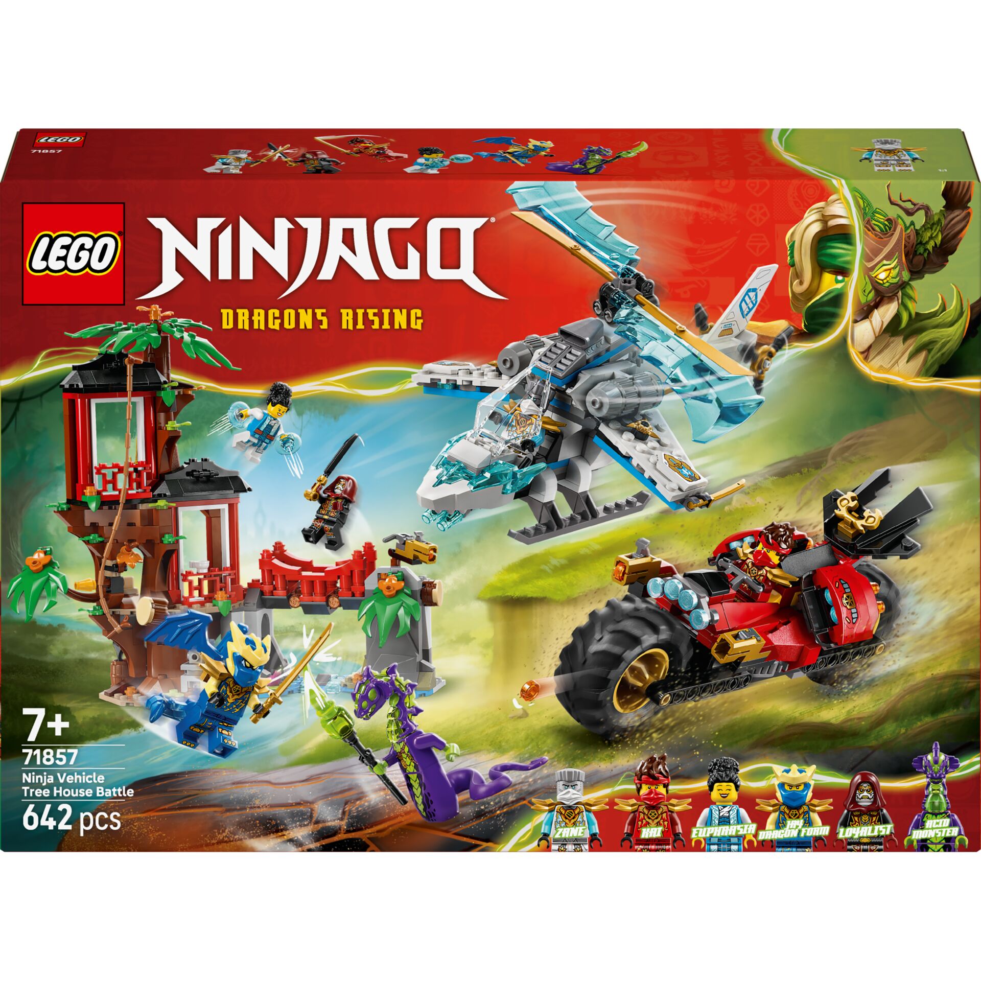 Ninja, Dragon, Rising, Set, 642 Teile
