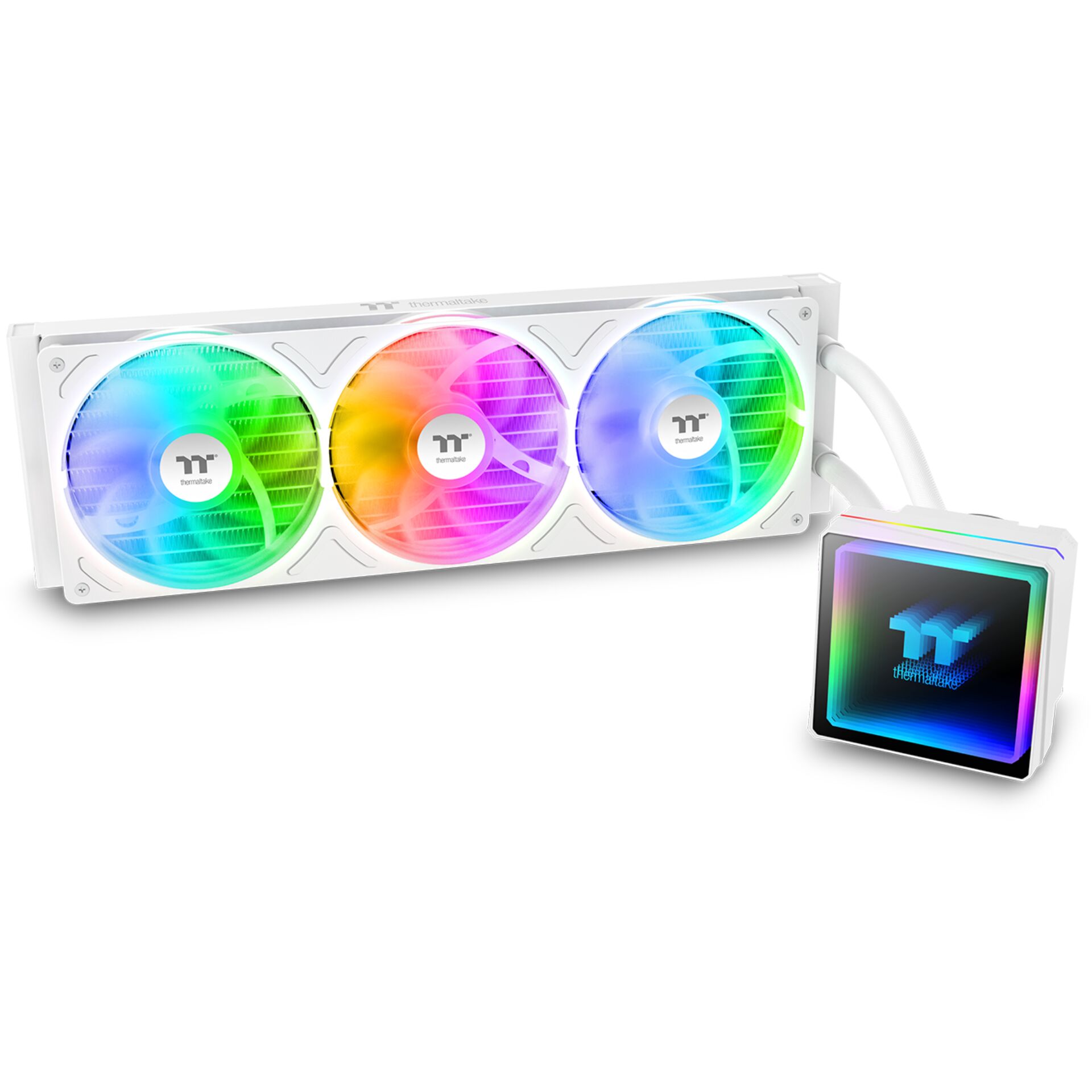 RGB-Lüfter, PC-Wasserkühlung, RGB-Kühler, 360mm Radiator, Flüssigkeitskühlung