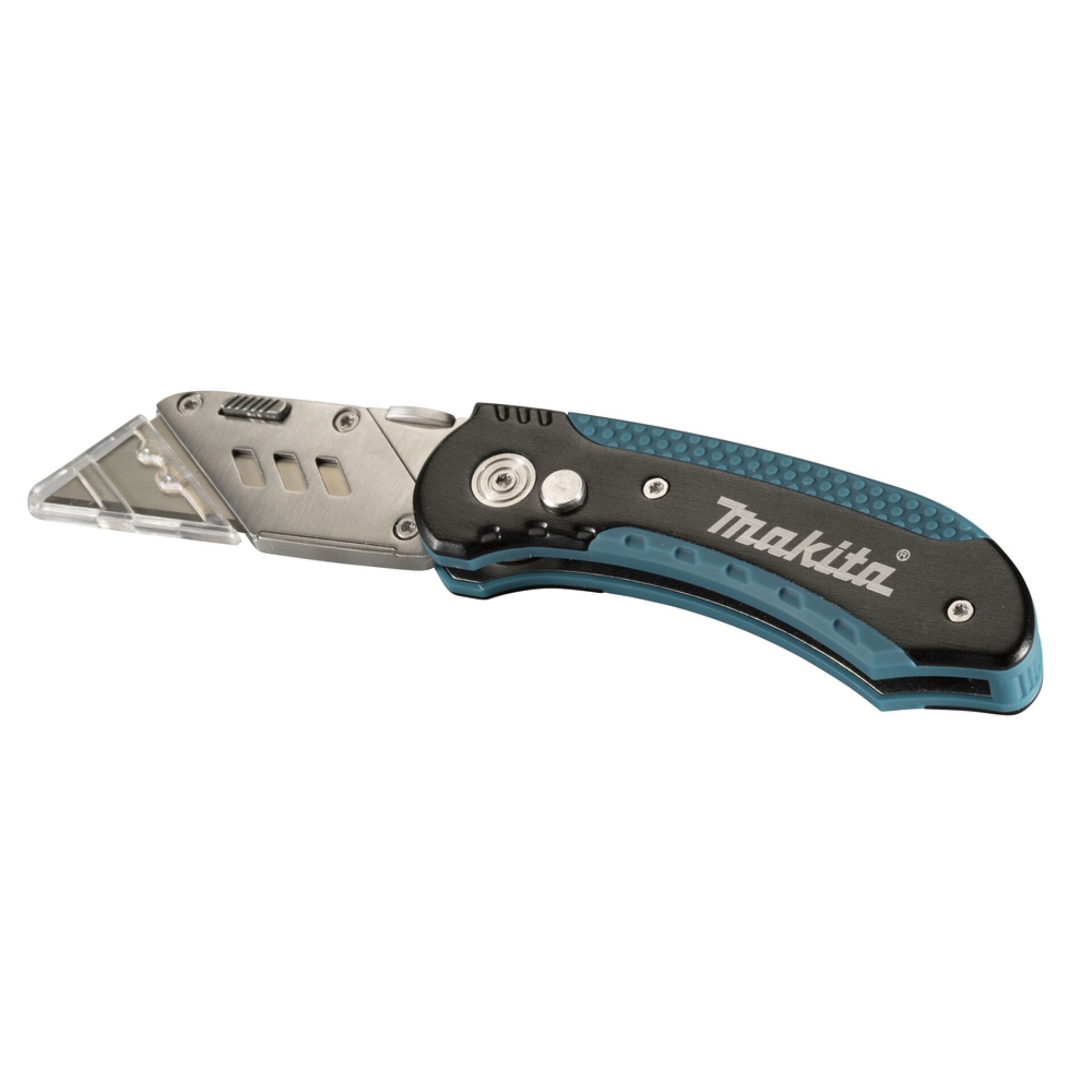 Trennmesser, Auspickmesser, verstellbare Klinge, rollende Klinge, Makita sichtbar, Schlitzmesser, Kartonmesser, Falzmesser, Klingenwechsel, Makita